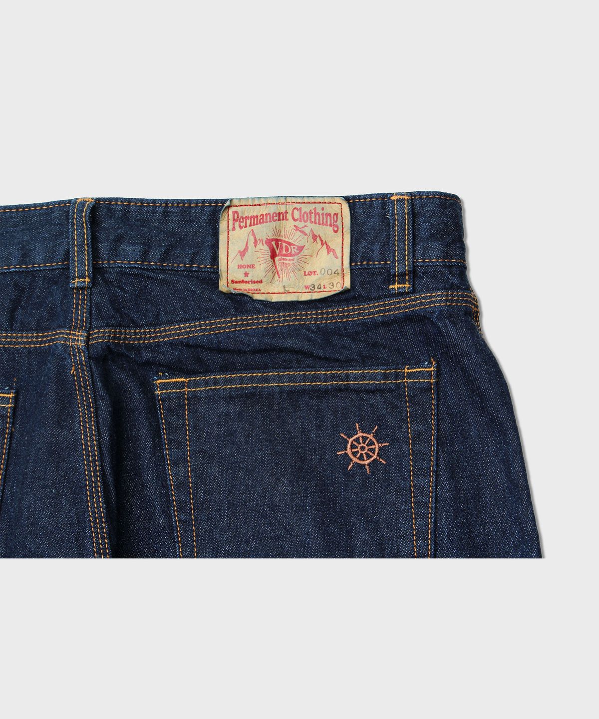 비디알(VDR) 004 SAILOR WORK DENIM PANTS