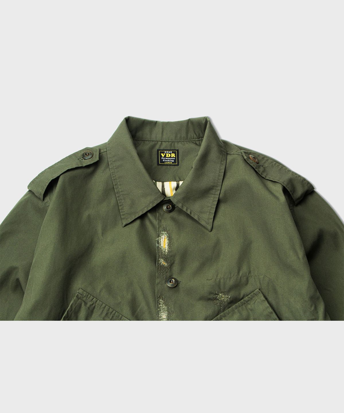 비디알(VDR) DAMAGED FIELD JACKET [Military Camp]