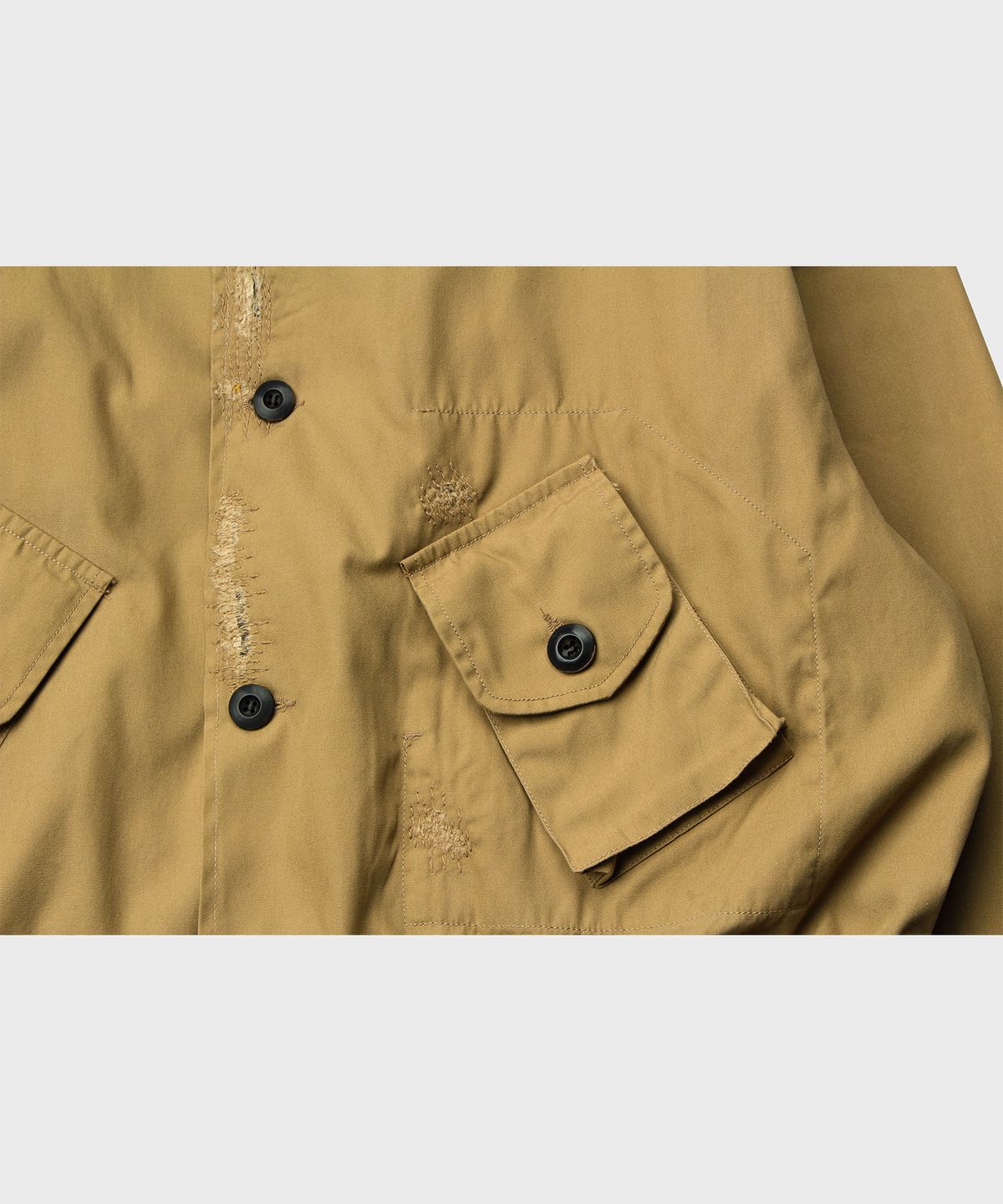 비디알(VDR) DAMAGED FIELD JACKET [Sand]