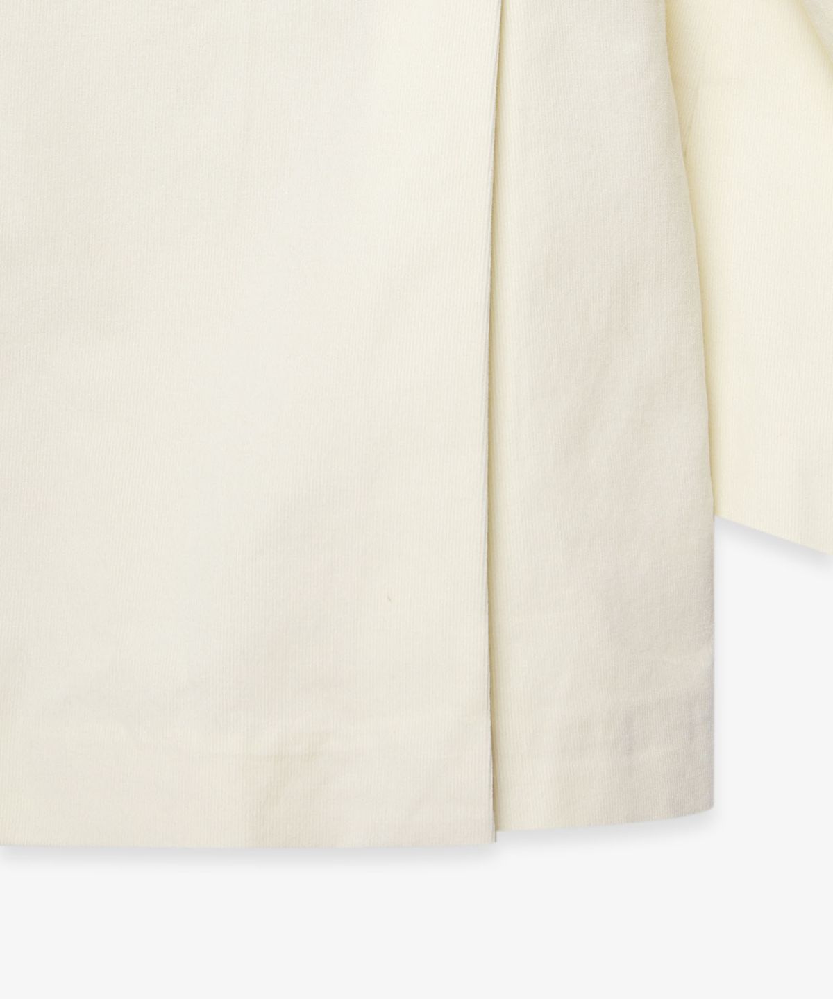 벌스데이수트(BIRTHDAYSUIT) CORDUROY DOUBLE BREASTED JACKET (LIGHT BEIGE)
