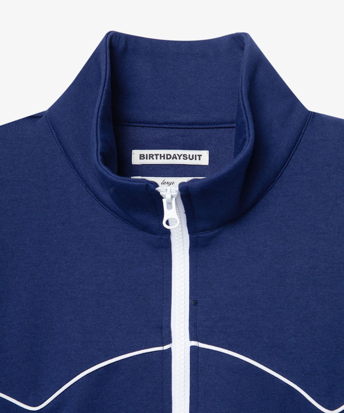 벌스데이수트(BIRTHDAYSUIT) WESTERN TRACK JACKET (NAVY)