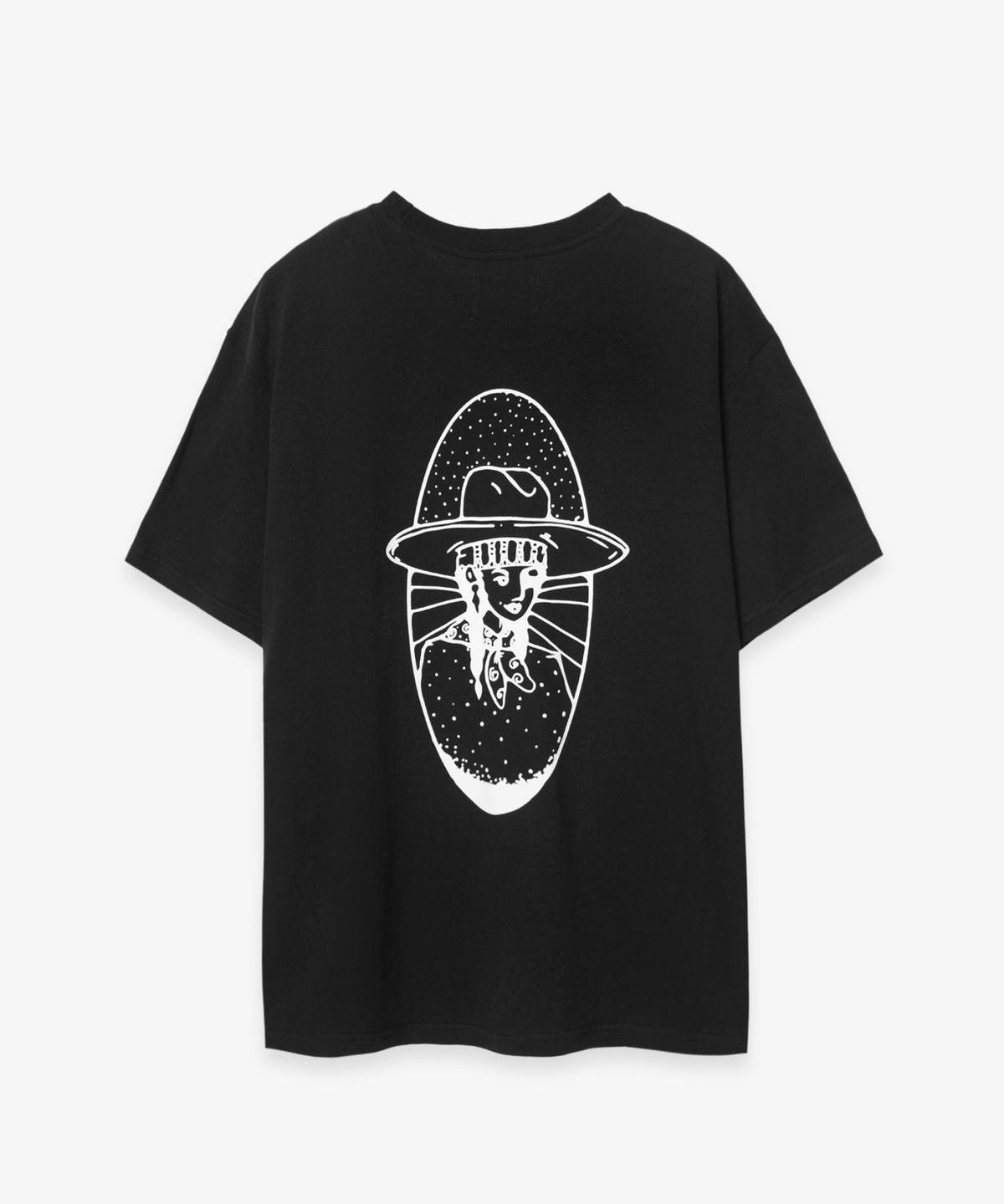벌스데이수트(BIRTHDAYSUIT) INDIAN T-SHIRT (BLACK)