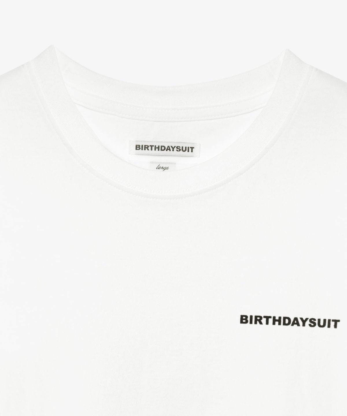 벌스데이수트(BIRTHDAYSUIT) INDIAN T-SHIRT (WHITE)