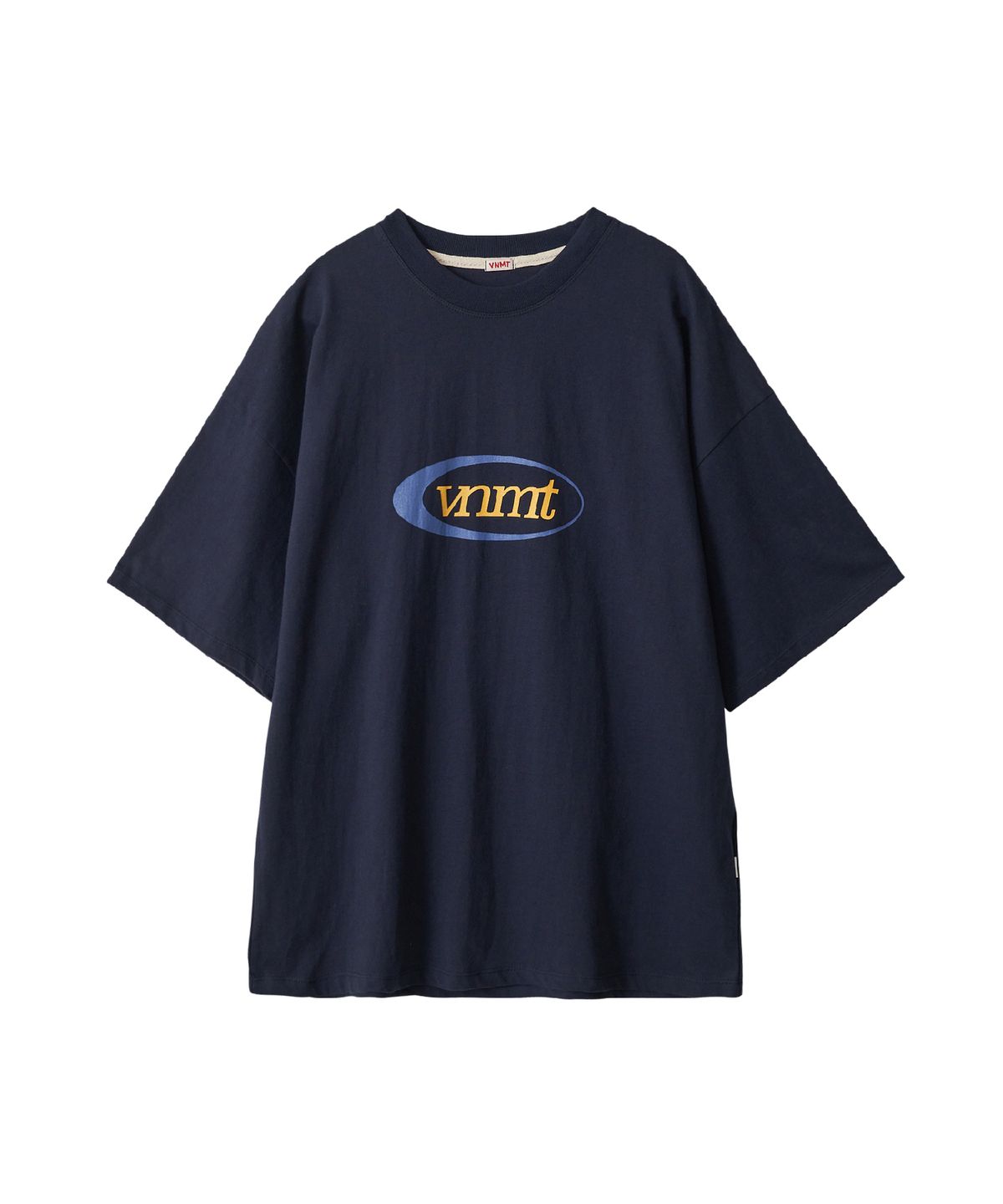 바니쉬먼트(VANISHMENT) Sport logo oversize t-shirt_navy