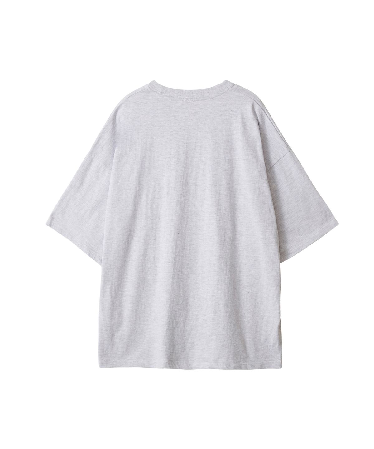 바니쉬먼트(VANISHMENT) Sport logo oversize t-shirt_light gray