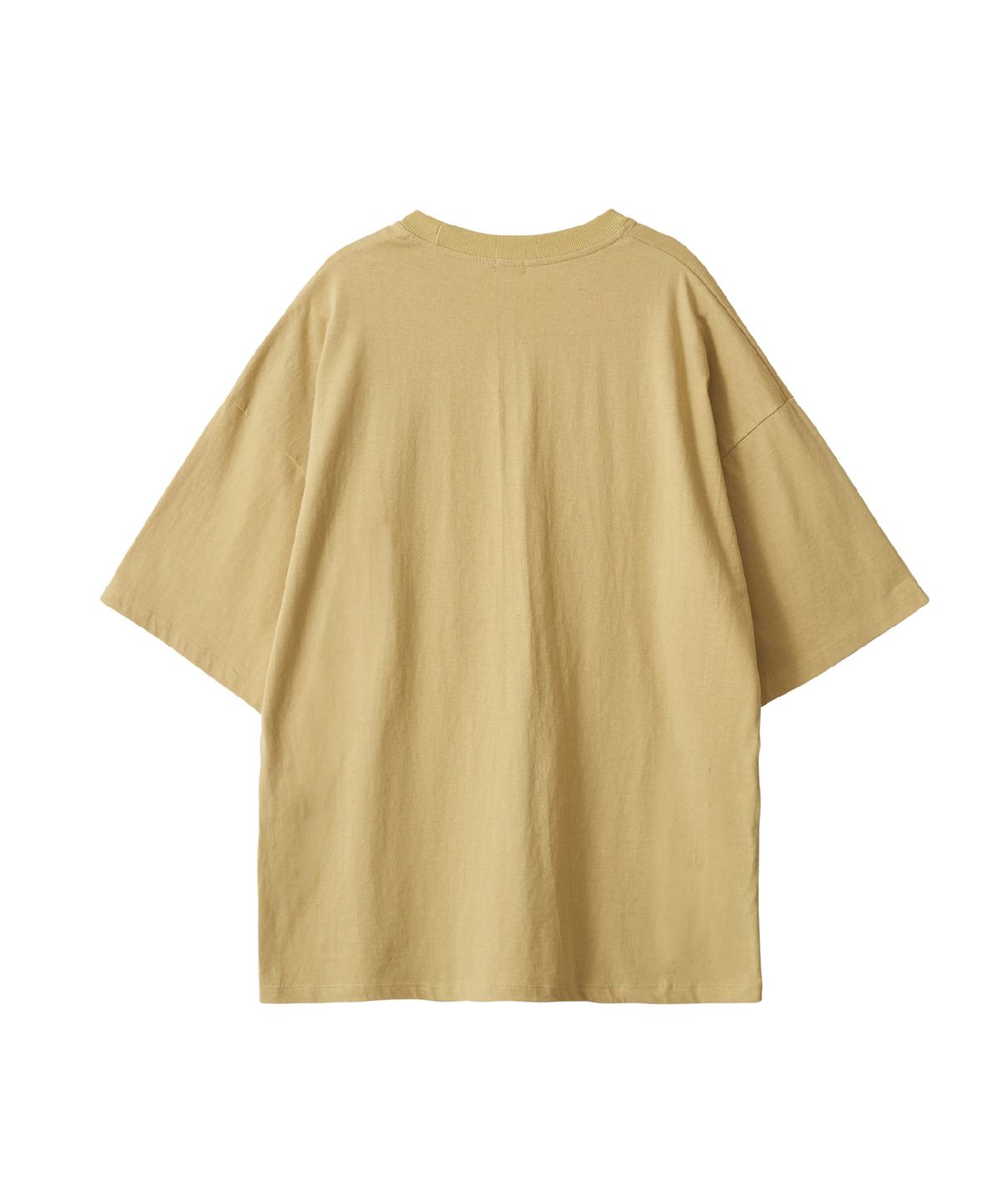 바니쉬먼트(VANISHMENT) Sport logo oversize t-shirt_lemon