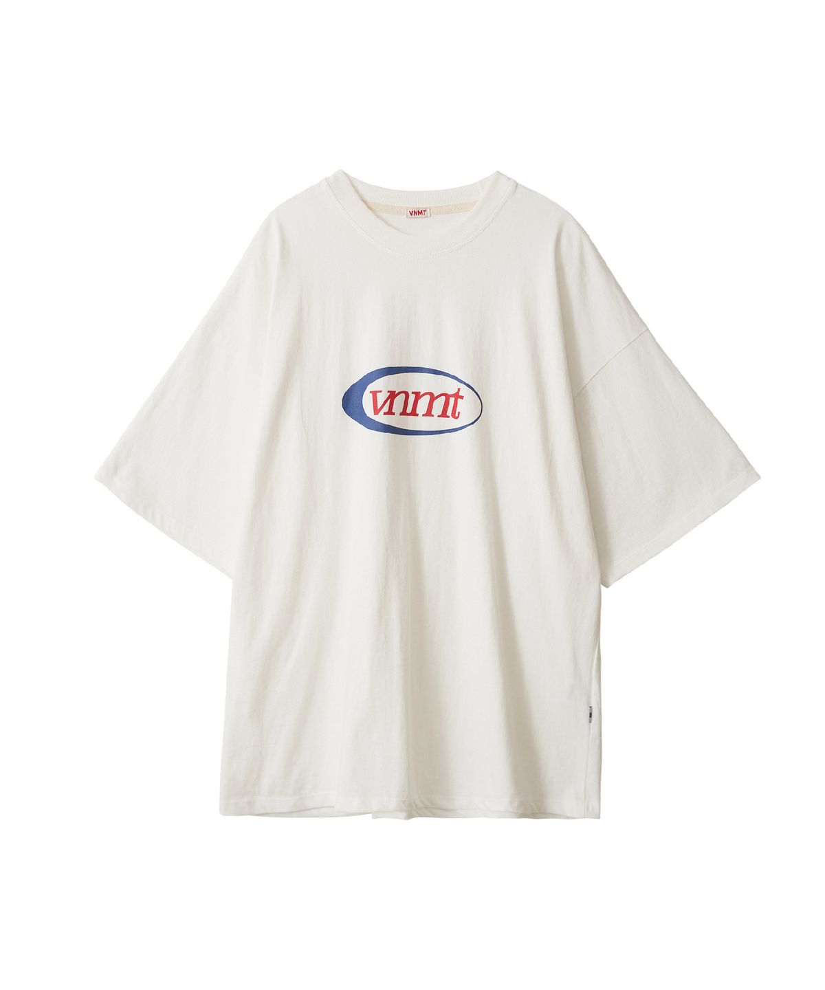 바니쉬먼트(VANISHMENT) Sport logo oversize t-shirt_ivory