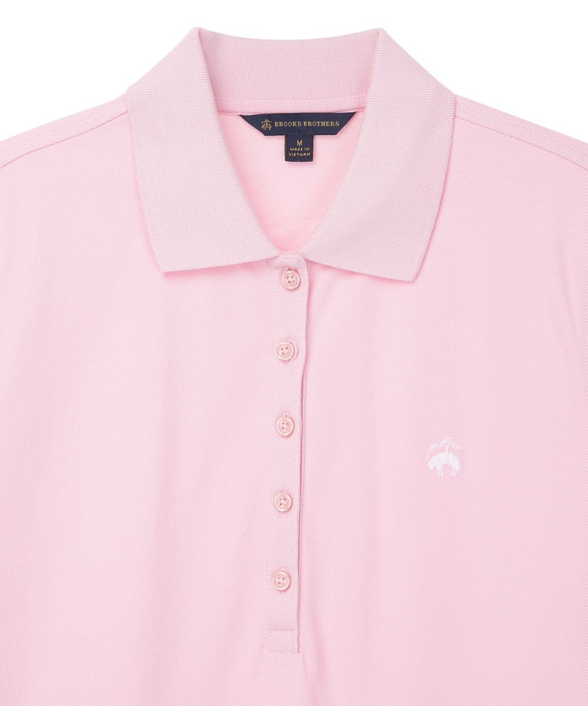 브룩스 브라더스(BROOKS BROTHERS) 코튼 피케 폴로 원피스 (핑크) (BBDZWF7561CES)