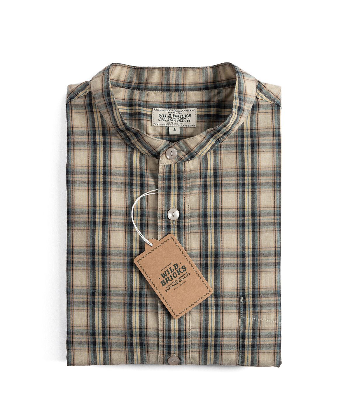 와일드 브릭스(WILD BRICKS) CH PICNIC SHIRT (beige)