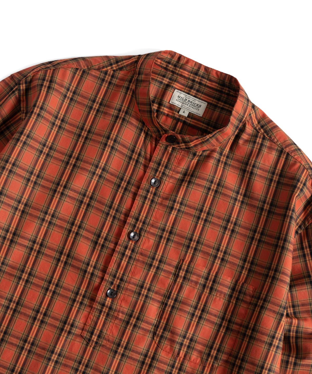 와일드 브릭스(WILD BRICKS) CH PICNIC SHIRT (orange)
