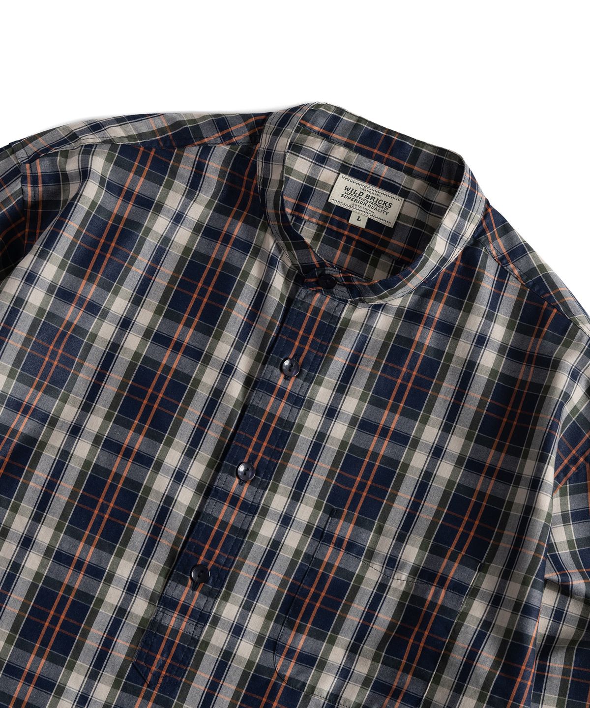 와일드 브릭스(WILD BRICKS) CH PICNIC SHIRT (navy)