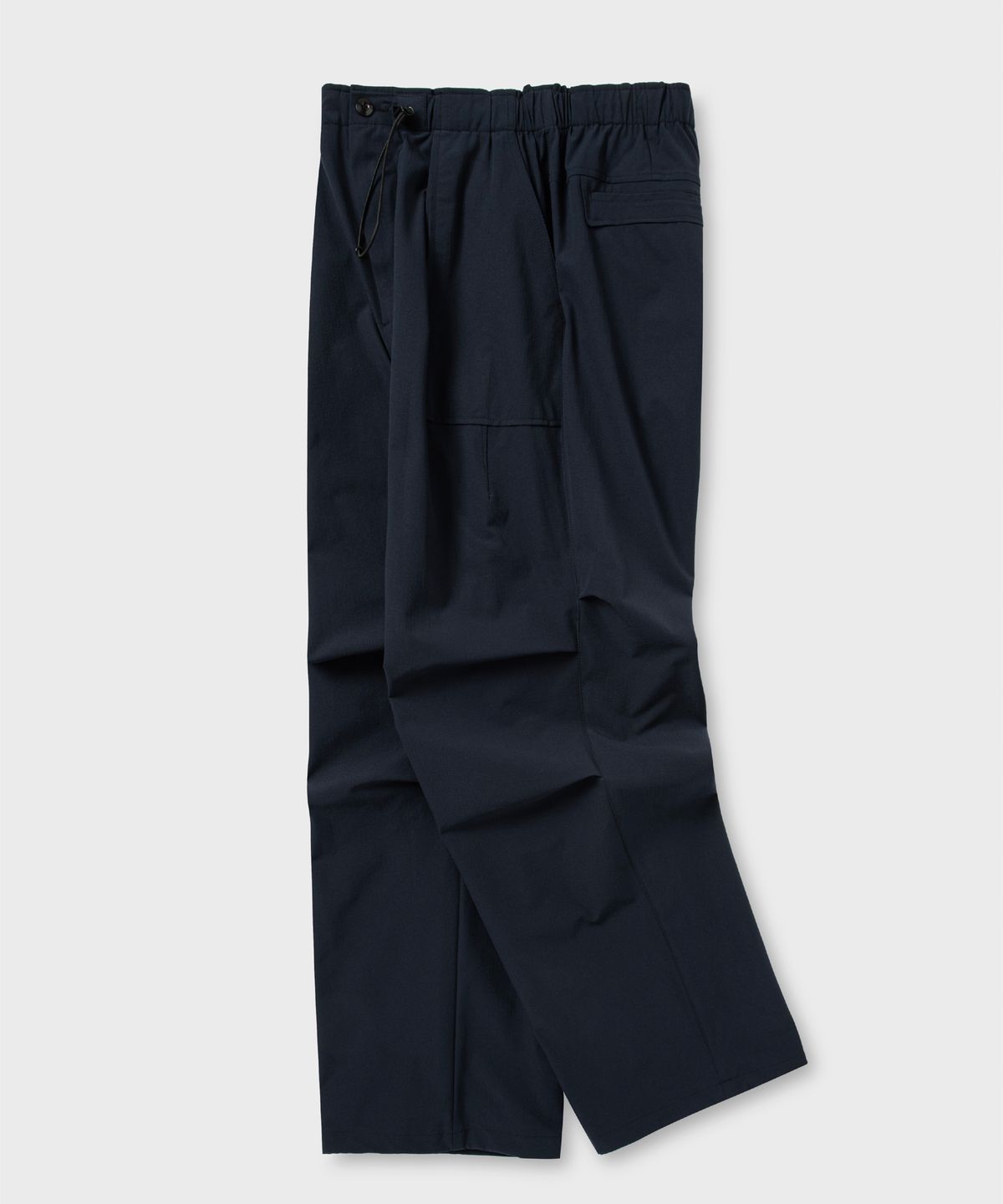 넌블랭크(NONBLANK) 밴딩 퍼티그 팬츠_DARK NAVY