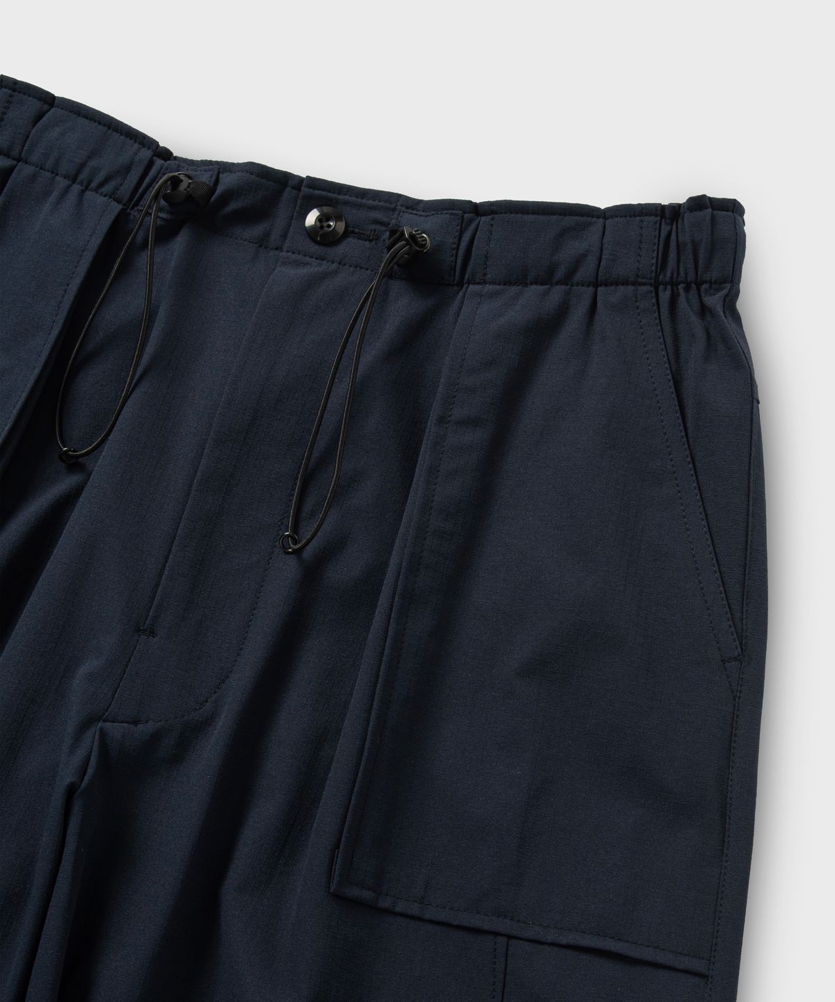 넌블랭크(NONBLANK) 밴딩 퍼티그 팬츠_DARK NAVY