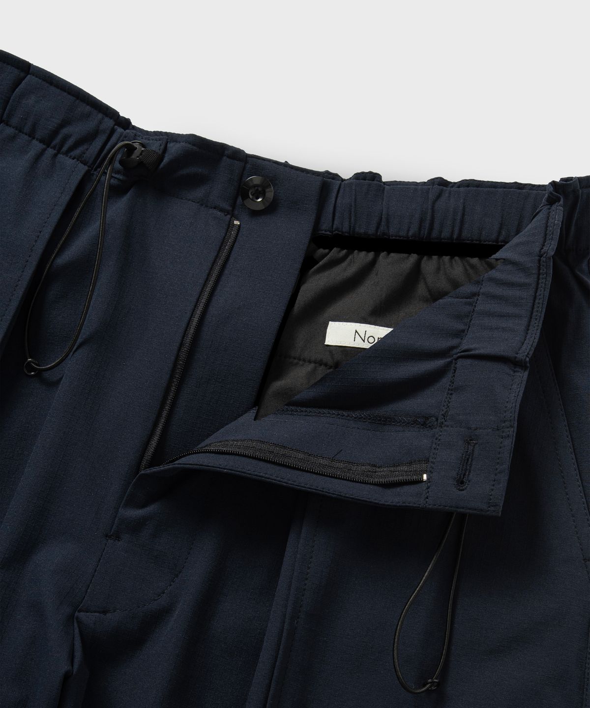 넌블랭크(NONBLANK) 밴딩 퍼티그 팬츠_DARK NAVY