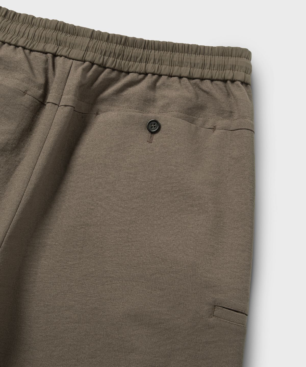 넌블랭크(NONBLANK) 루즈 스트레이트 핏 스트링 팬츠_BEIGE