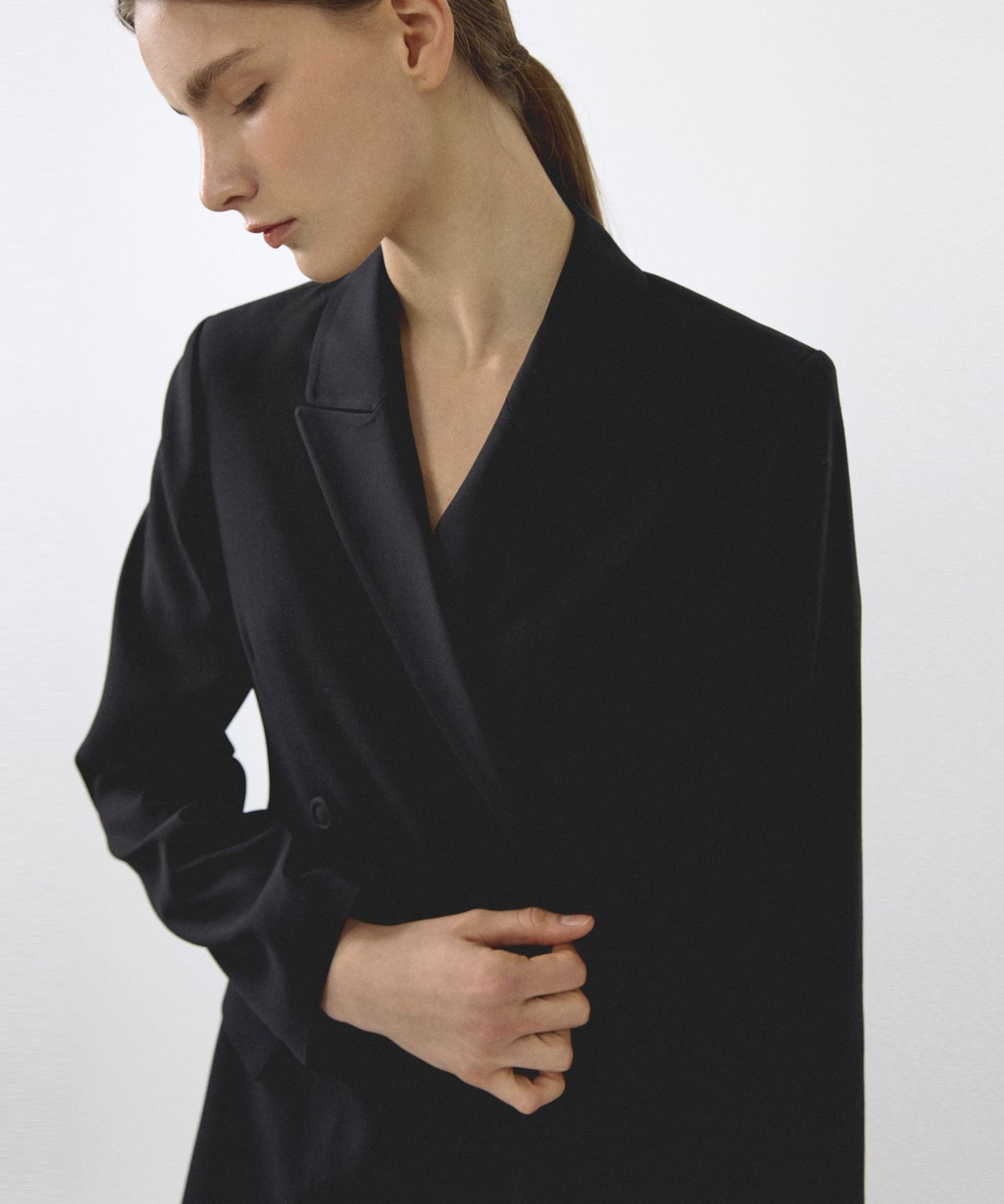 오떼뜨(OCTETTE) SUMMER-WOOL TAILORED COAT_2COLOR