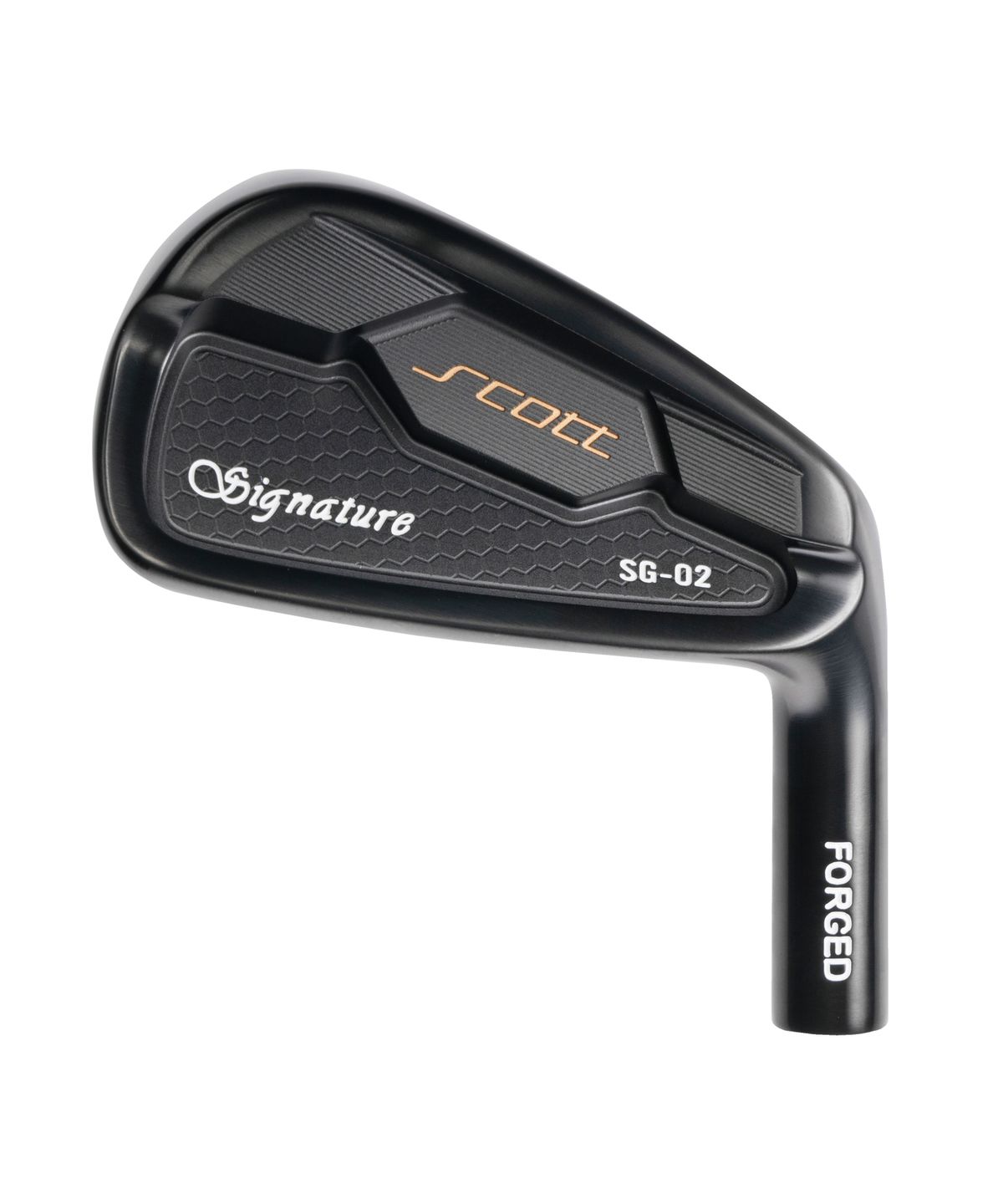 스캇골프(SCOTTGOLF) SG-02 머슬백 단조아이언 헤드 4-P 세트[블랙]