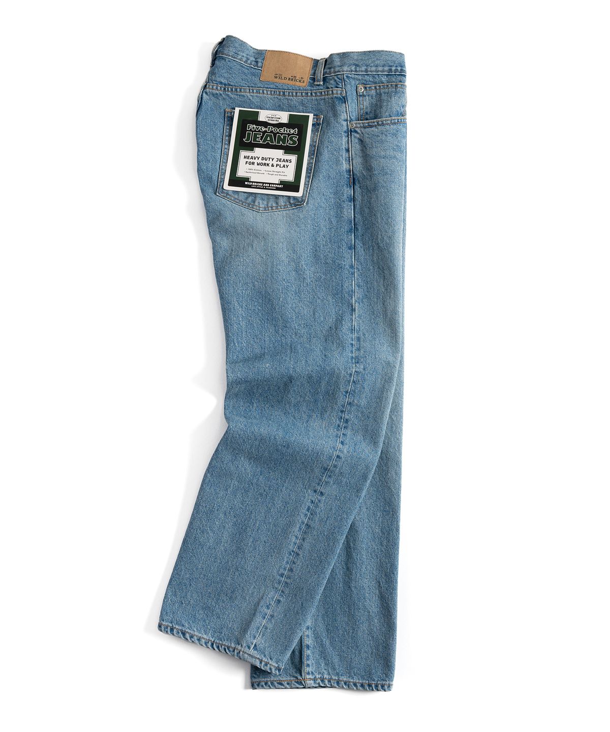 와일드 브릭스(WILD BRICKS) LF FIVE POCKET JEANS [LOT. 231] (blue)