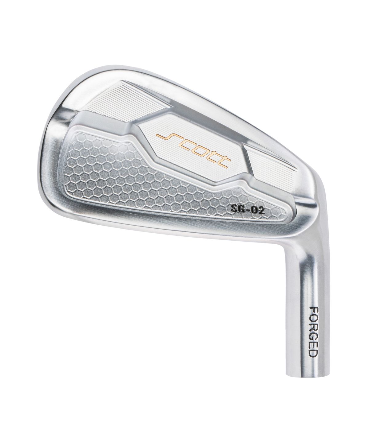 스캇골프(SCOTTGOLF) SG-02 머슬백 단조아이언 헤드 4-P 세트[크롬]