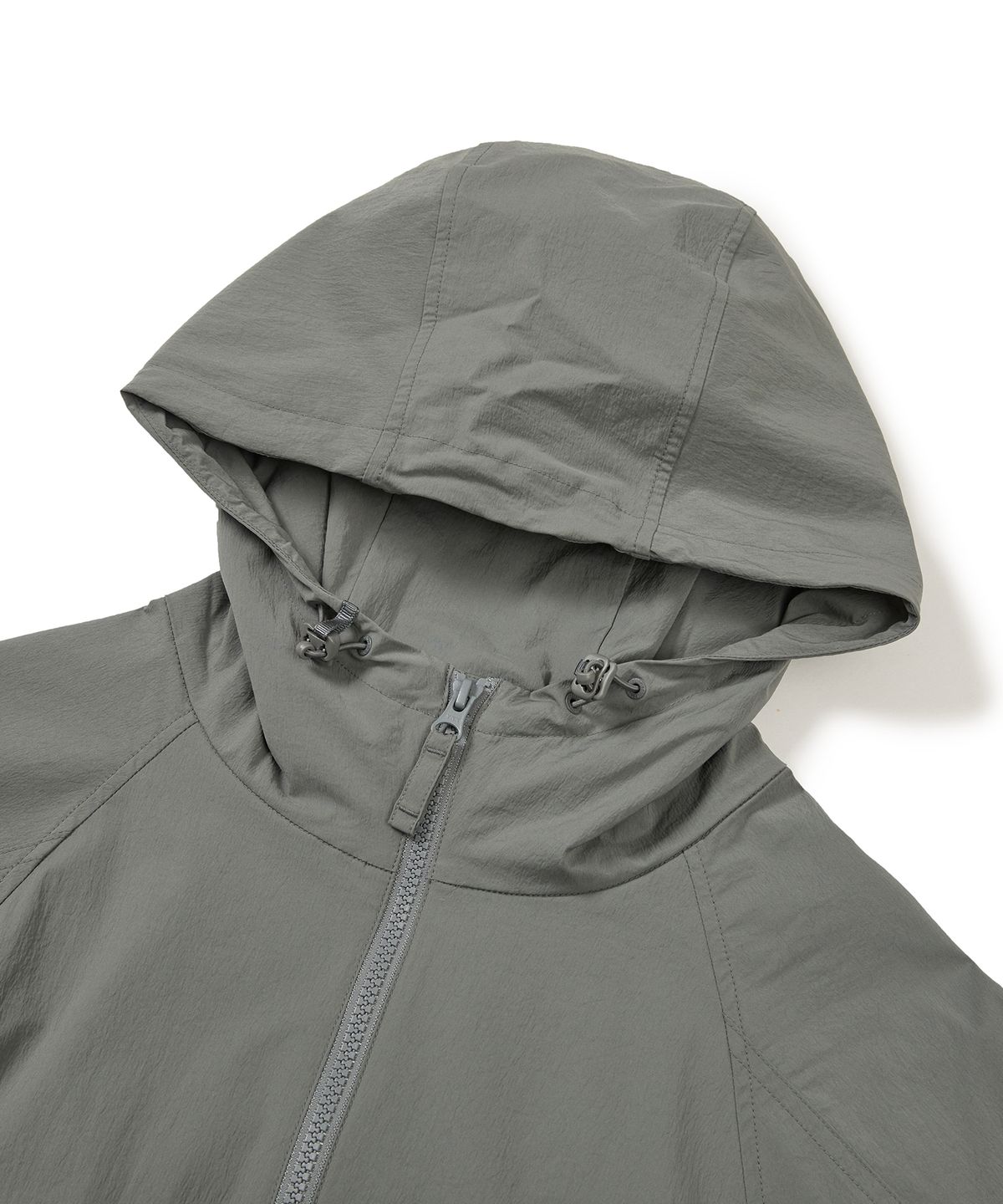 스노우피크 어패럴(SNOWPEAK APPAREL) 루트 유틸리티 포켓 바람막이 Dark Gray (S24MURWB67)