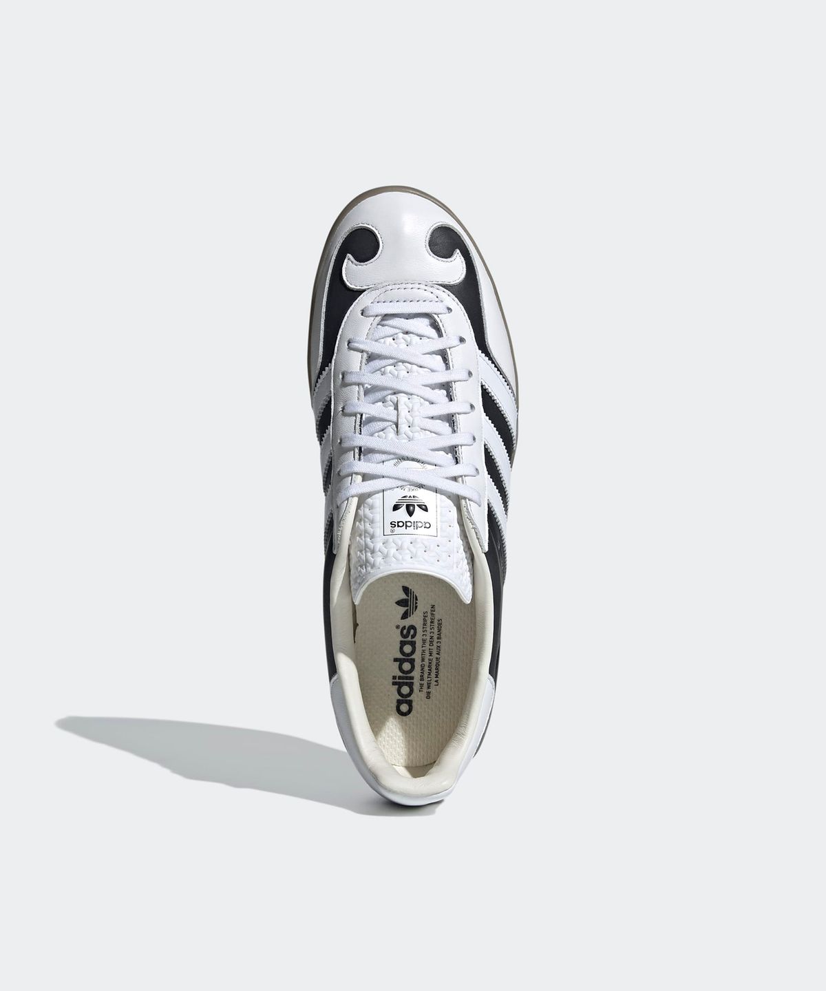 아디다스(ADIDAS) 가젤 X 갖신 인도어 - 블랙:화이트 / IH9989