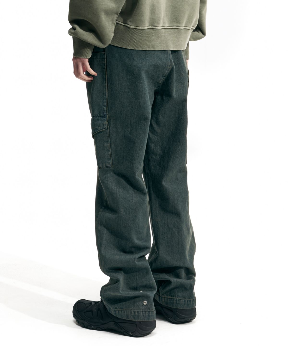 록히드마틴(LOCKHEED MARTIN) SIDE CARPENTER PANTS (INDIGO)