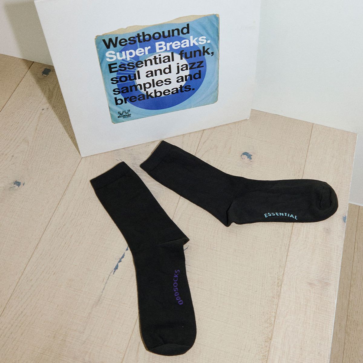 오드삭스(ODDSOCKS) [7PACK] 남녀공용 에센셜 미들삭스 블랙