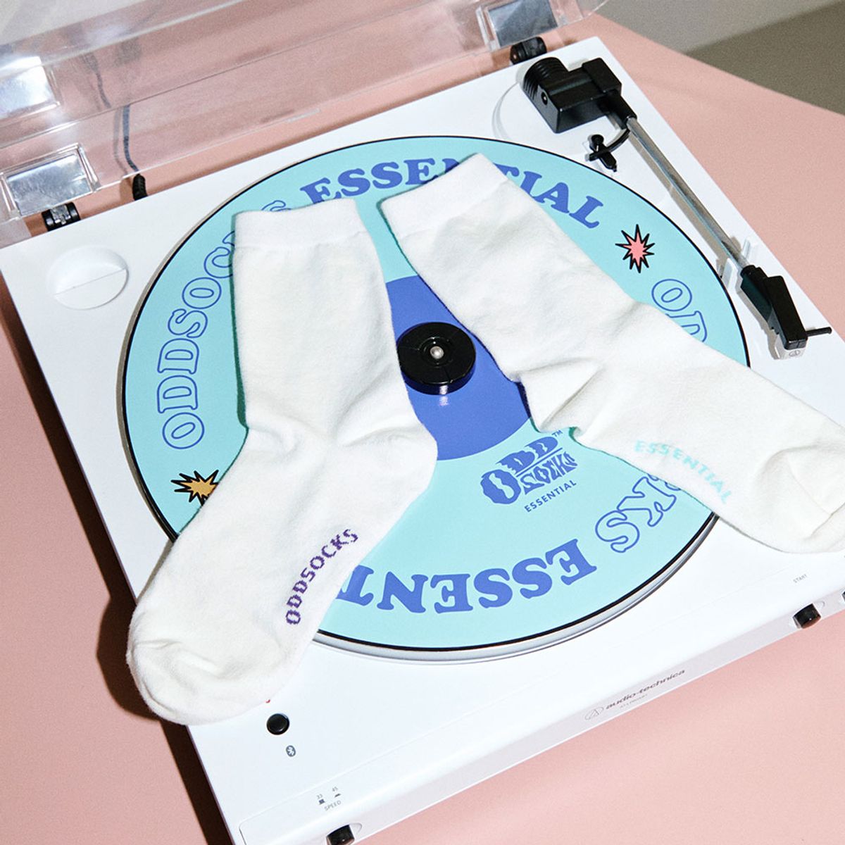 오드삭스(ODDSOCKS) [7PACK] 남녀공용 에센셜 미들삭스 화이트