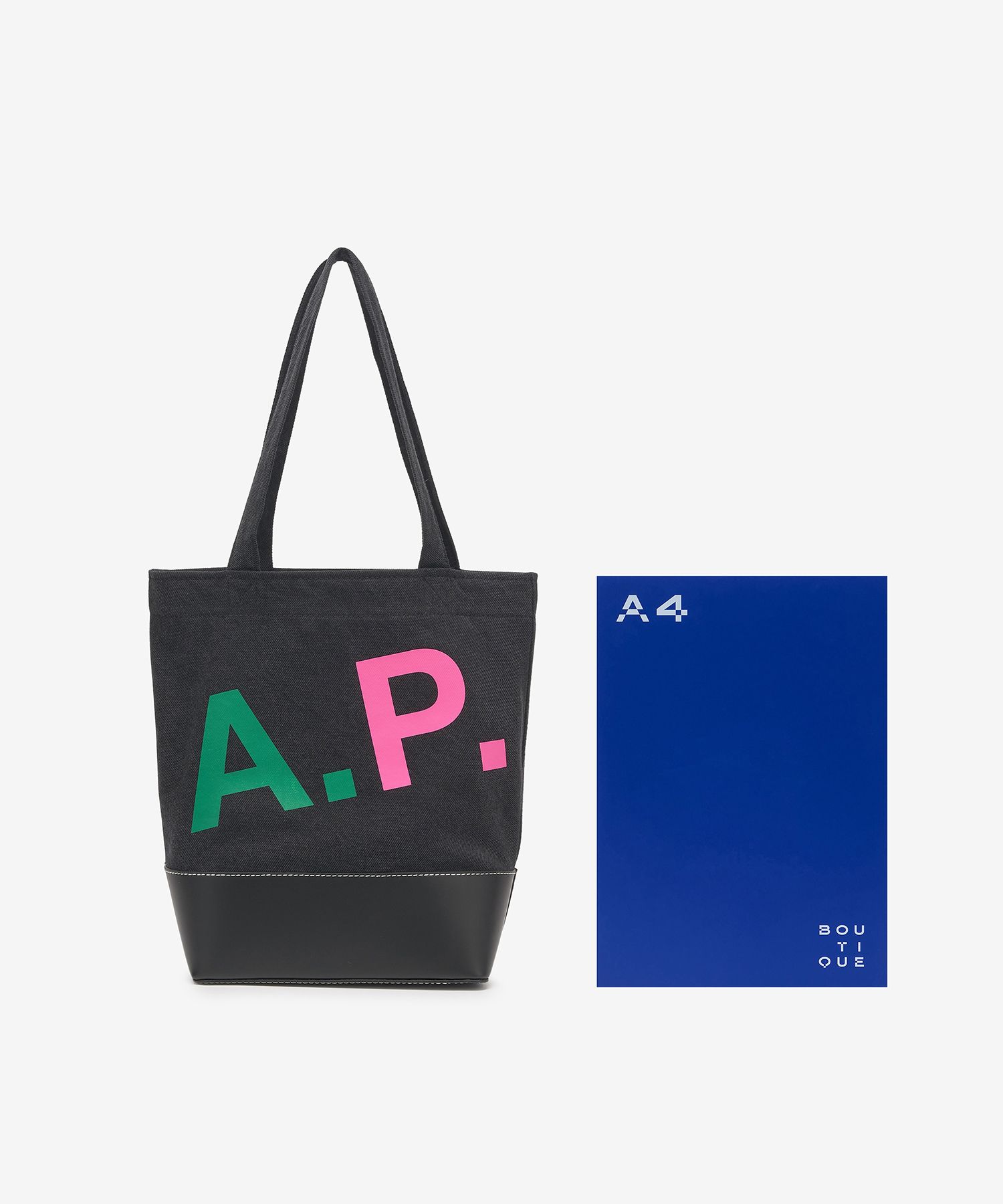 ☆A.P.C.☆ Small Axel Tote Bag Black COGZEM61568TZA COGZEM61 A.P.C. Small Axel Tote Bag | Black | FARFETCH