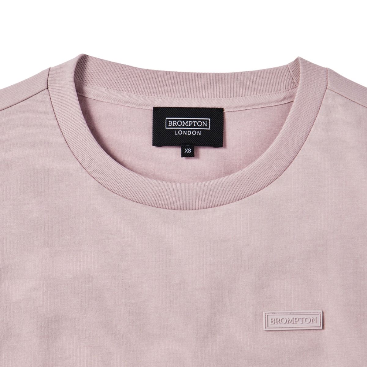 브롬톤 런던(BROMPTON LONDON) W BACK LETTERING T-SHIRT - PINK (P242WTS353)
