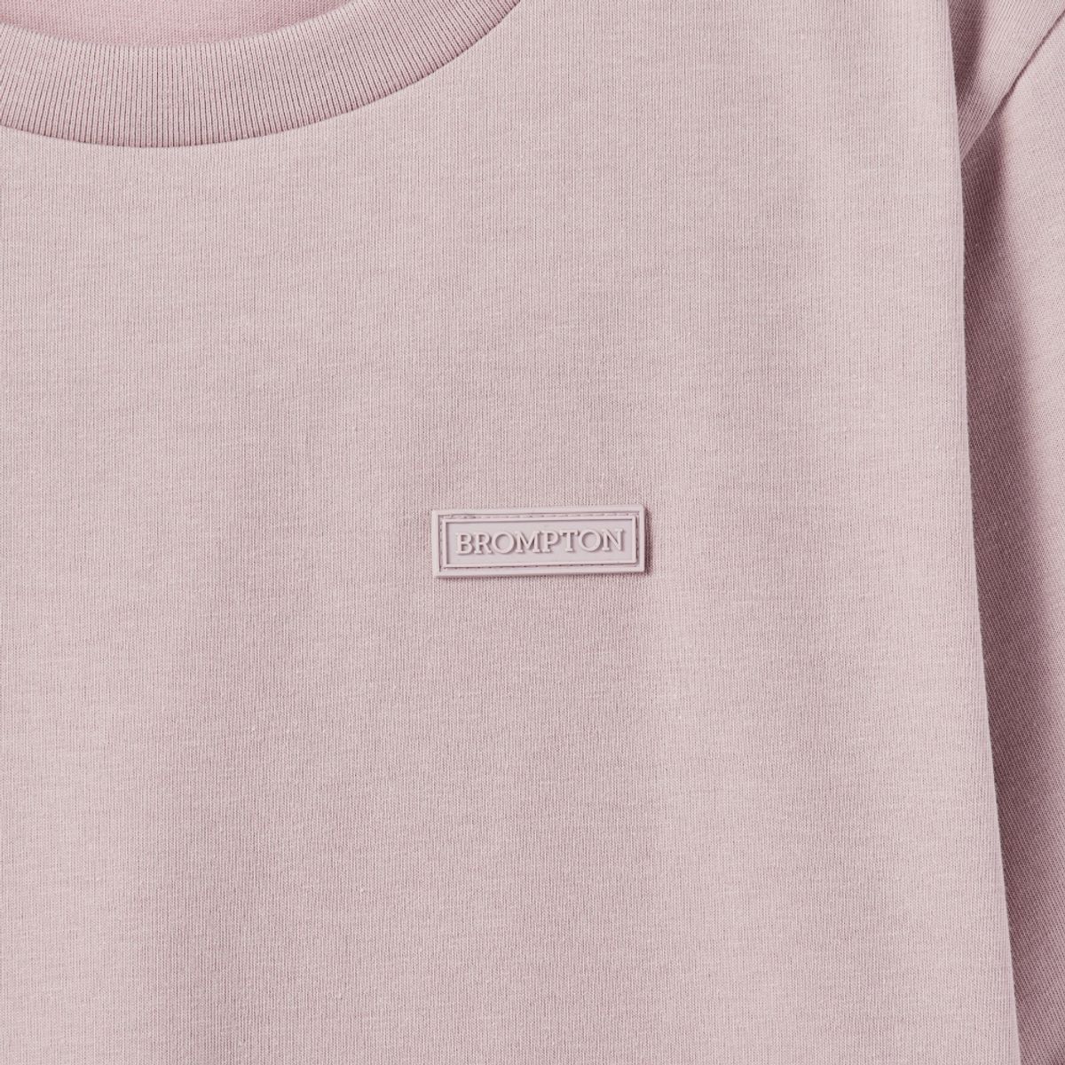 브롬톤 런던(BROMPTON LONDON) W BACK LETTERING T-SHIRT - PINK (P242WTS353)