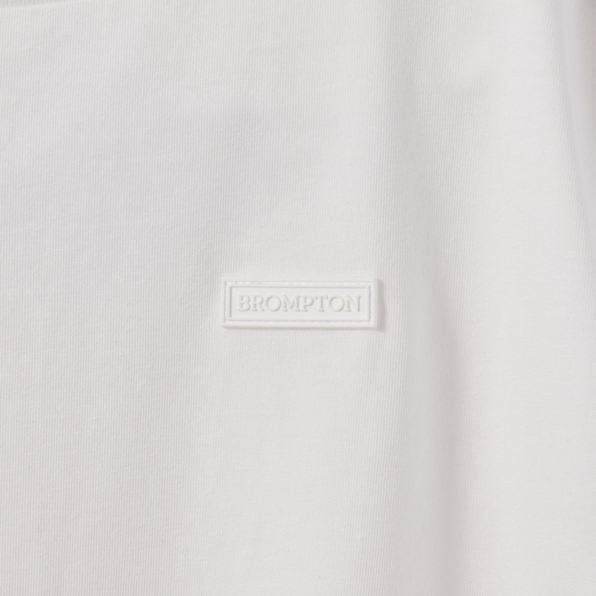 브롬톤 런던(BROMPTON LONDON) W BACK LETTERING T-SHIRT - WHITE (P242WTS353)