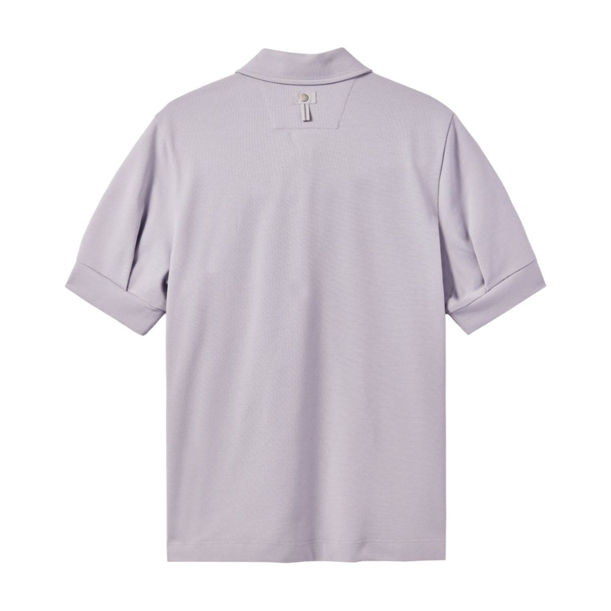 브롬톤 런던(BROMPTON LONDON) W HALF ZIP COLLAR T-SHIRT - LAVENDER (P242WTS352)