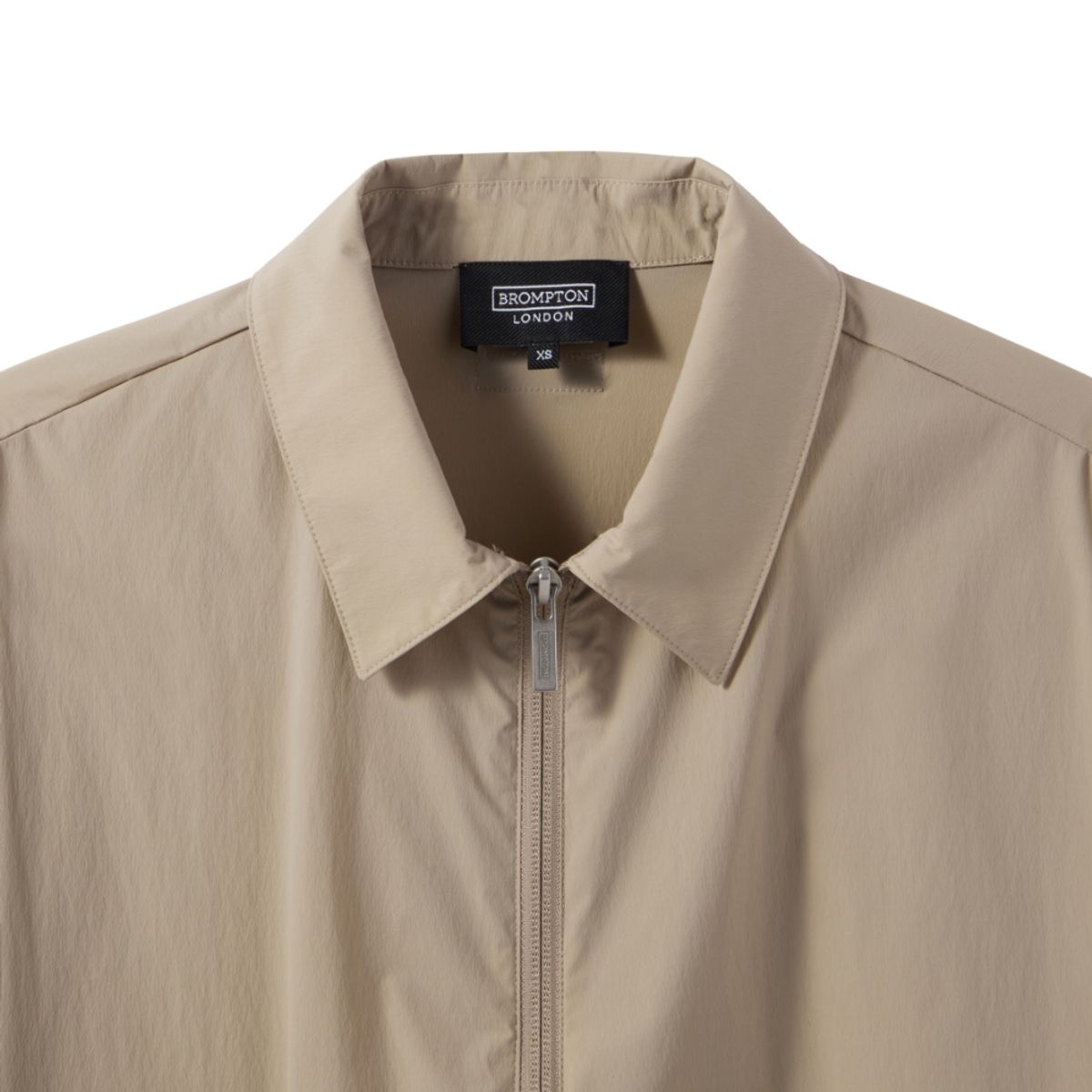 브롬톤 런던(BROMPTON LONDON) W HALF ZIP DRESS - BEIGE (P242WOP354)