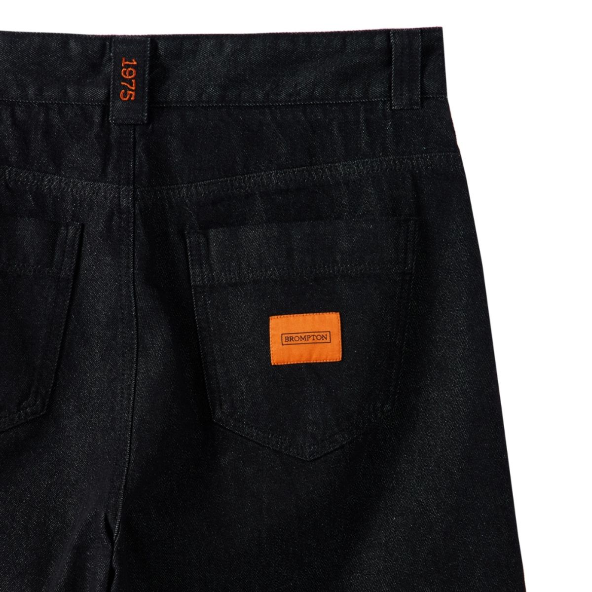 브롬톤 런던(BROMPTON LONDON) 1975 DENIM SHORTS - BLACK (P242UDP422)