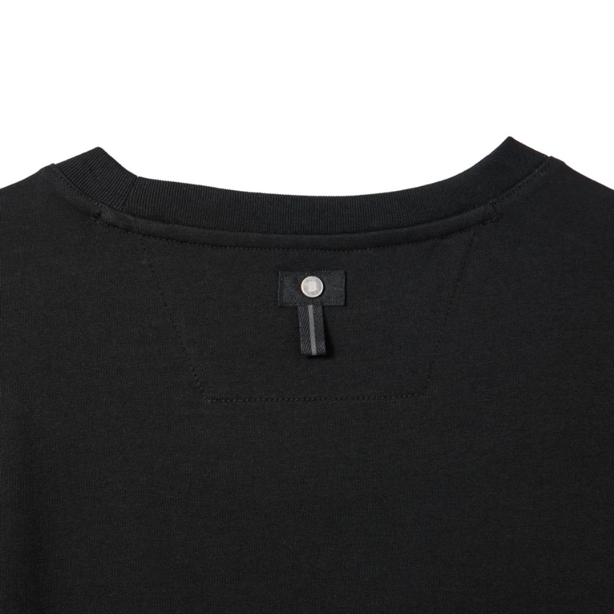 브롬톤 런던(BROMPTON LONDON) REFLECTIVE GRAPHIC T-SHIRT - BLACK (P242UTS126)