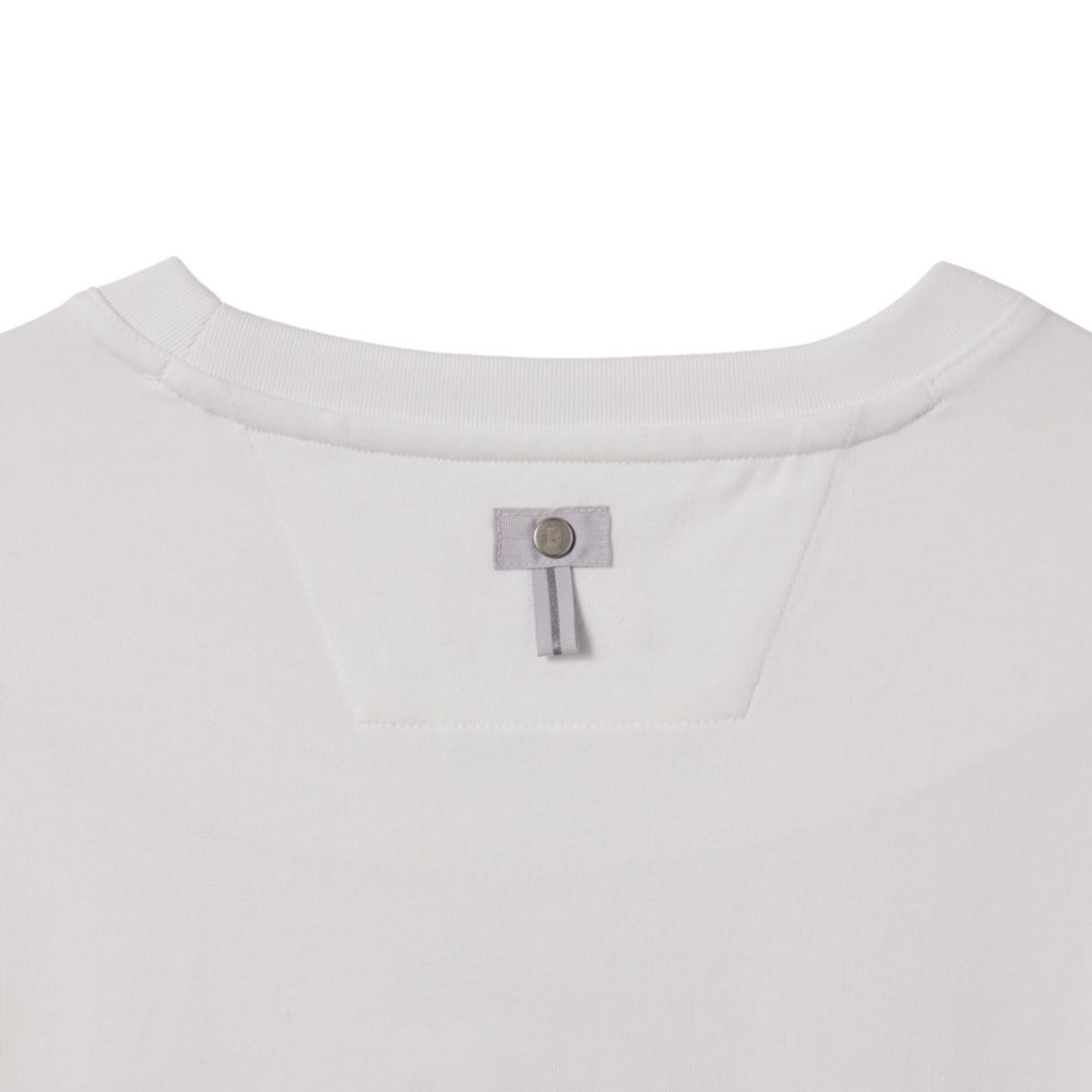 브롬톤 런던(BROMPTON LONDON) REFLECTIVE GRAPHIC T-SHIRT - WHITE (P242UTS126)