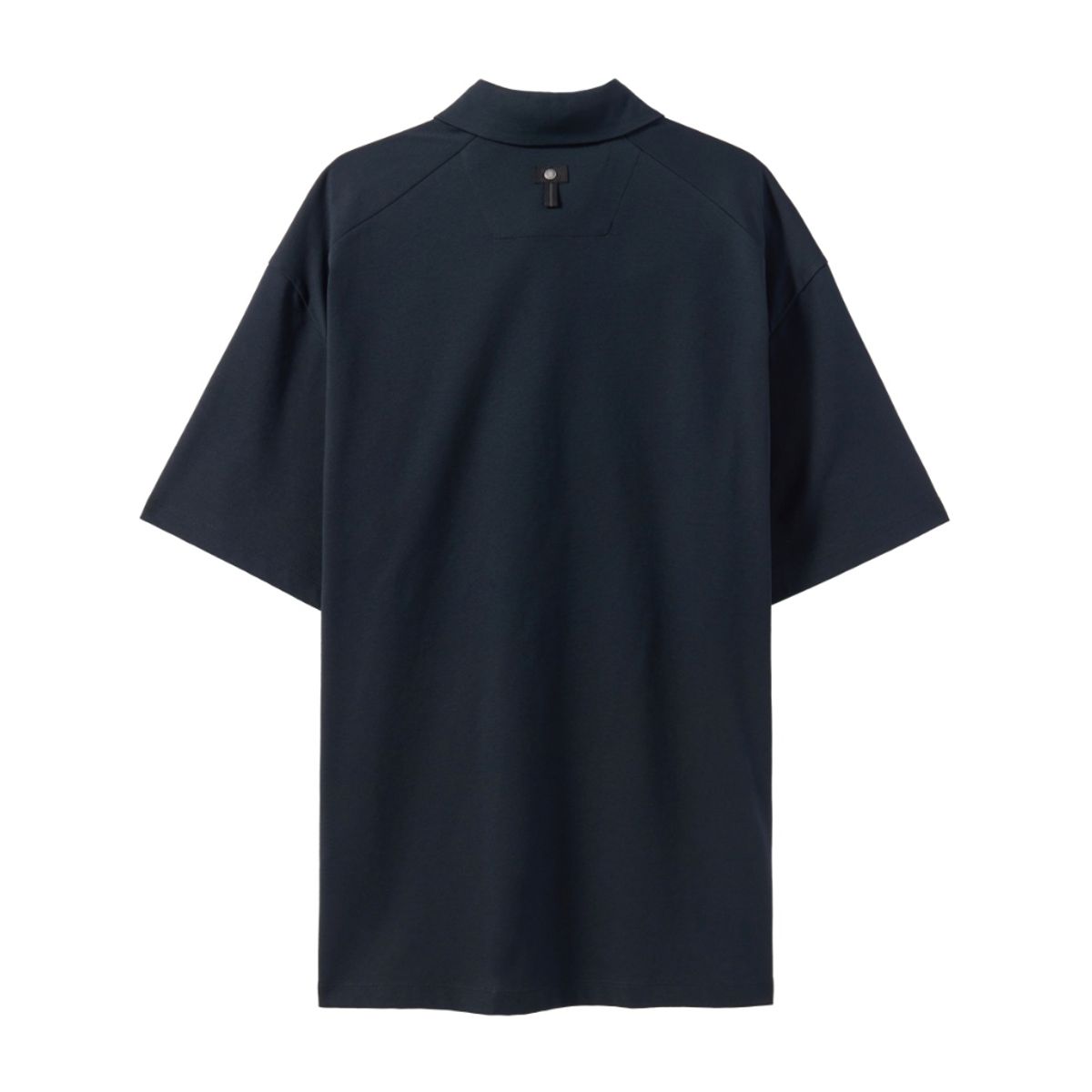 브롬톤 런던(BROMPTON LONDON) SUPIMA STRETCH COLLAR T-SHIRT - BLACK (P242UPL120)