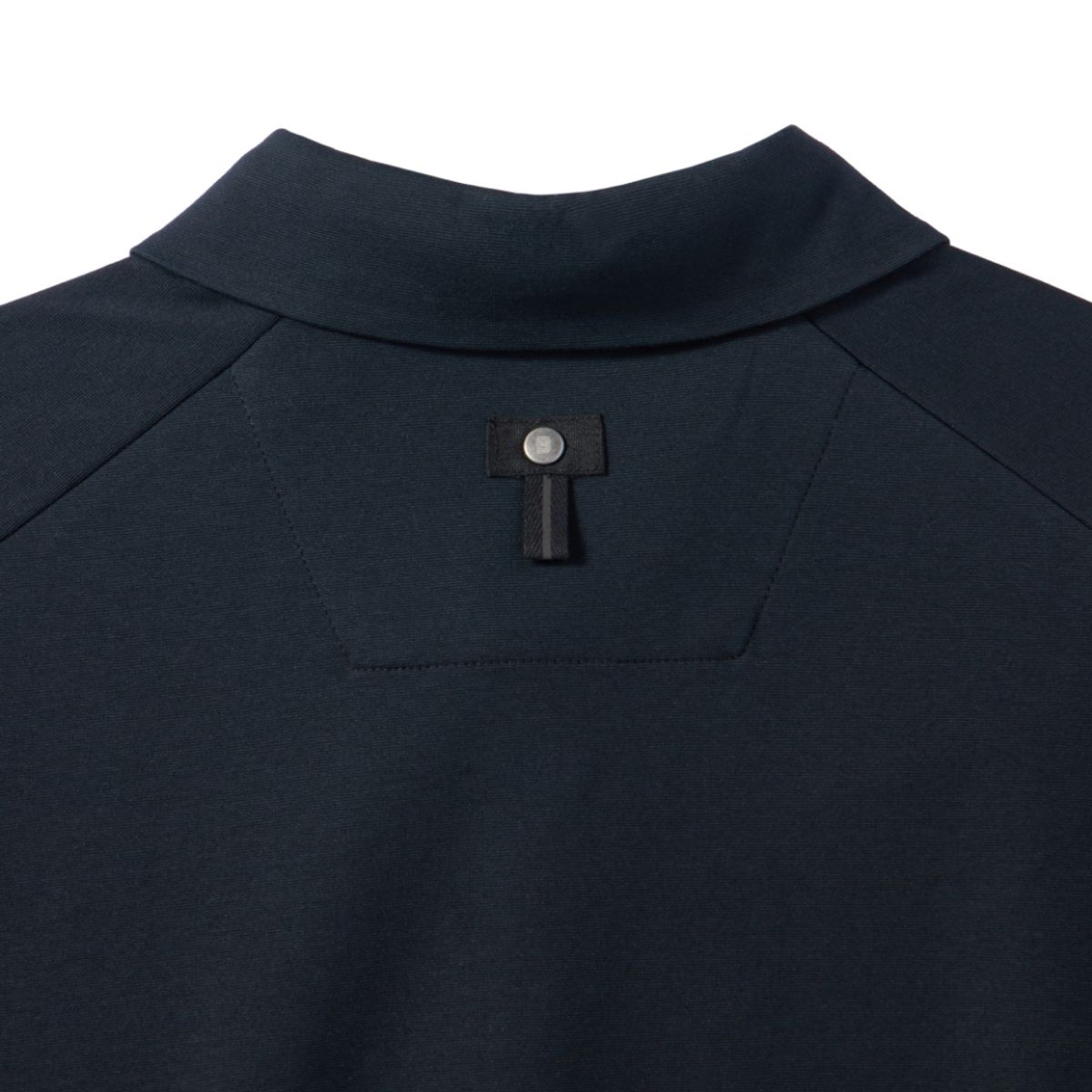 브롬톤 런던(BROMPTON LONDON) SUPIMA STRETCH COLLAR T-SHIRT - BLACK (P242UPL120)