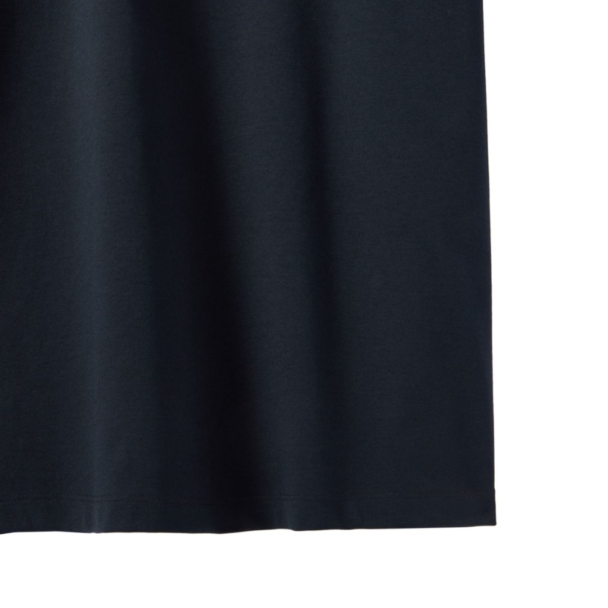 브롬톤 런던(BROMPTON LONDON) SUPIMA STRETCH COLLAR T-SHIRT - BLACK (P242UPL120)