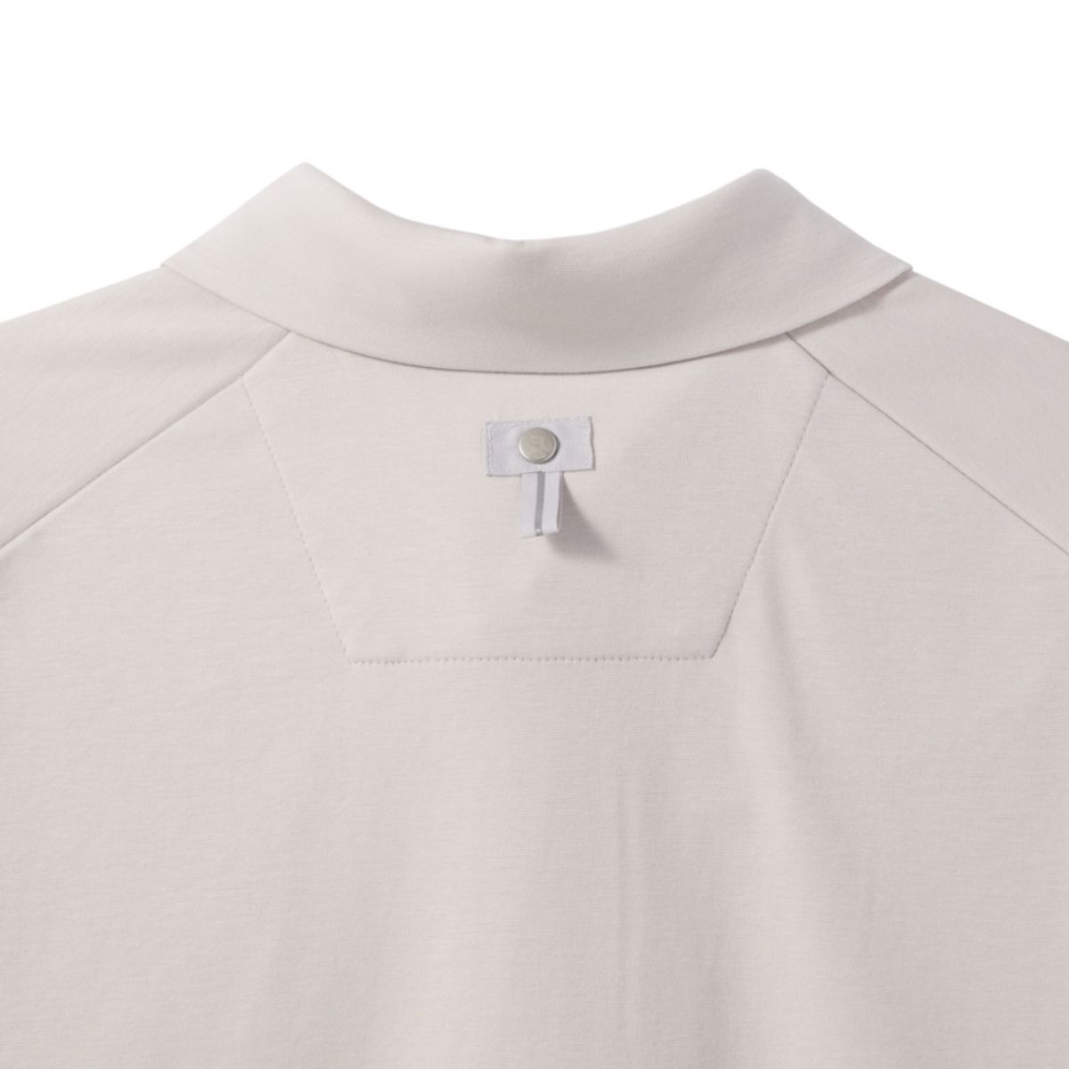 브롬톤 런던(BROMPTON LONDON) SUPIMA STRETCH COLLAR T-SHIRT - IVORY (P242UPL120)
