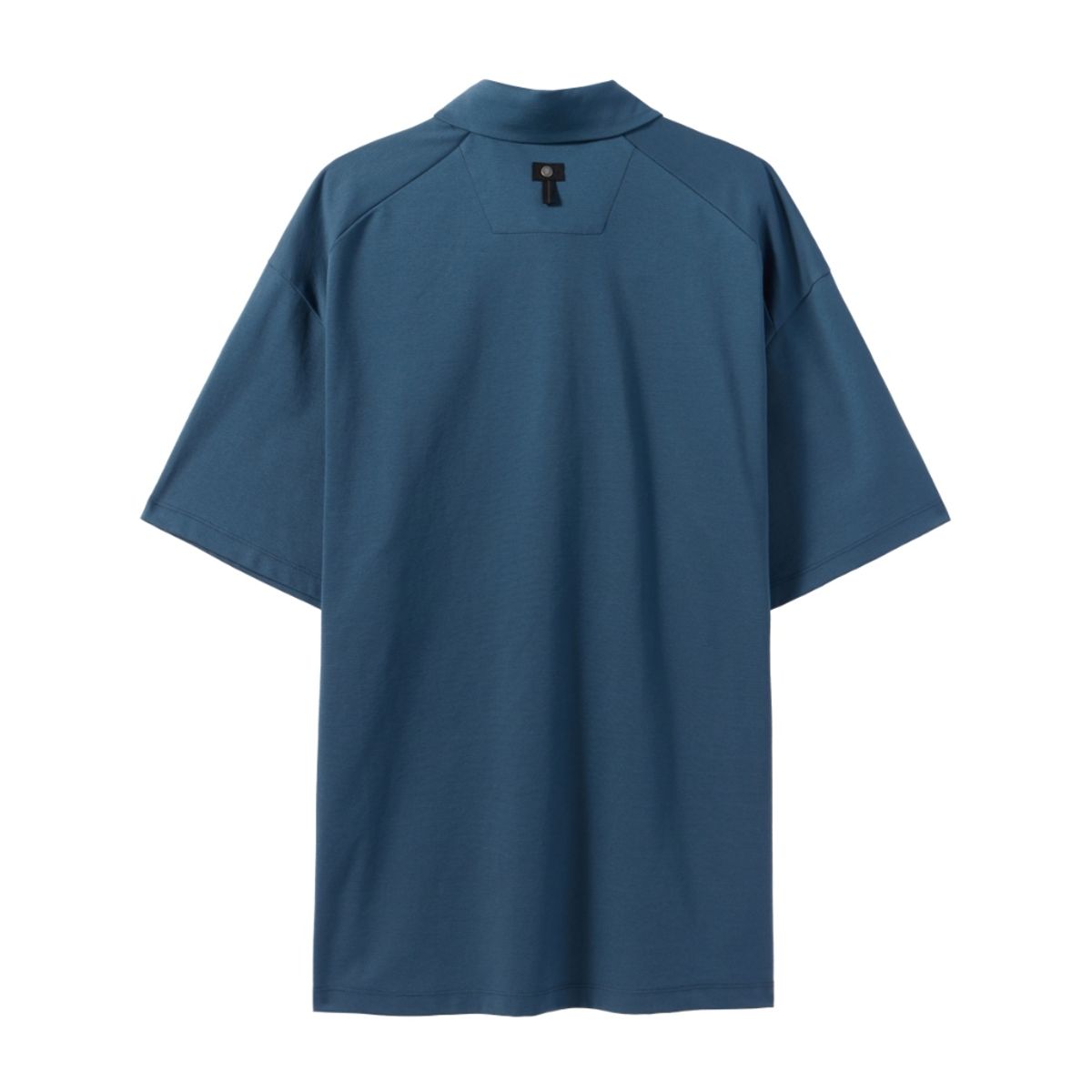브롬톤 런던(BROMPTON LONDON) SUPIMA STRETCH COLLAR T-SHIRT - T/BLUE (P242UPL120)