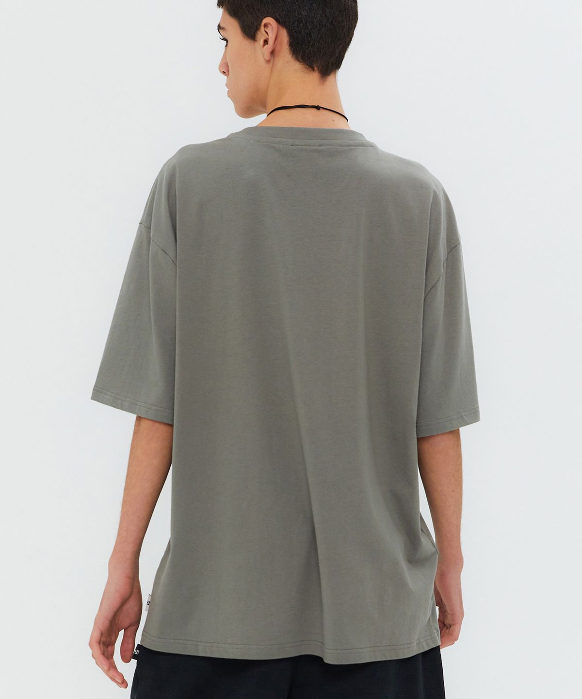 쿨트(KULTE) FISH T-SHIRT L.KHAKI