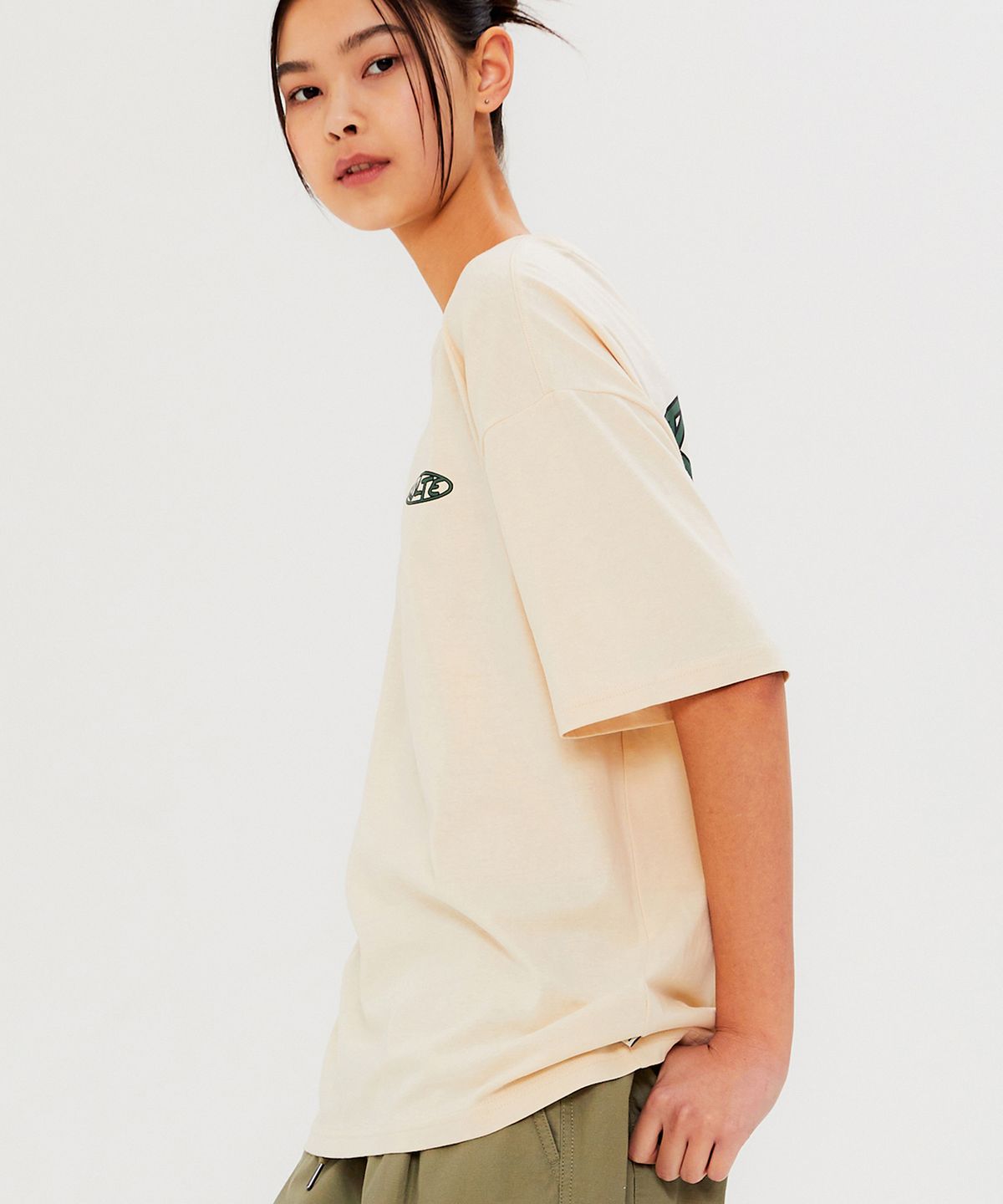 쿨트(KULTE) ORBIT LOGO T-SHIRT IVORY