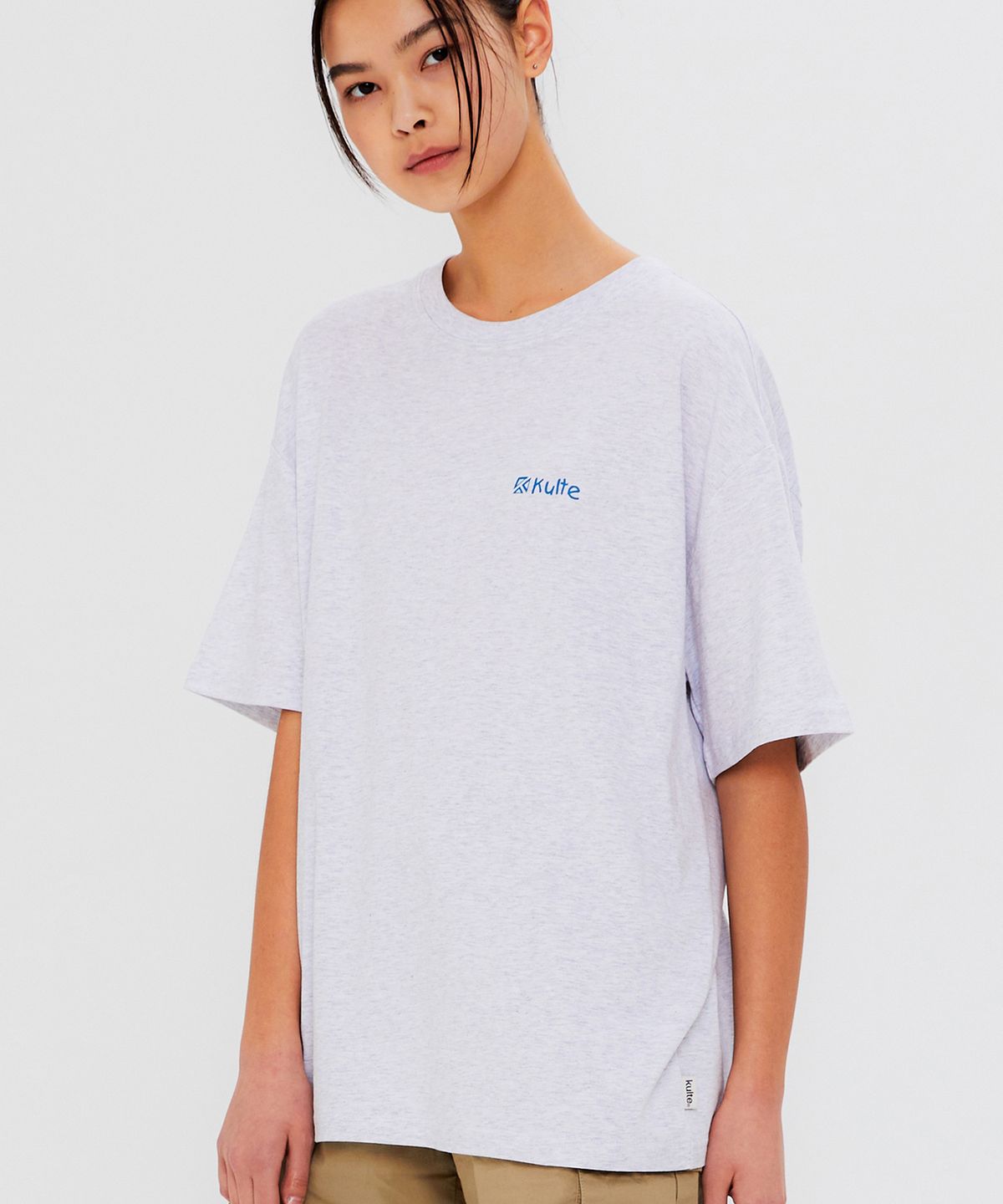 쿨트(KULTE) OCEAN PIECE T-SHIRT L.MELANGE