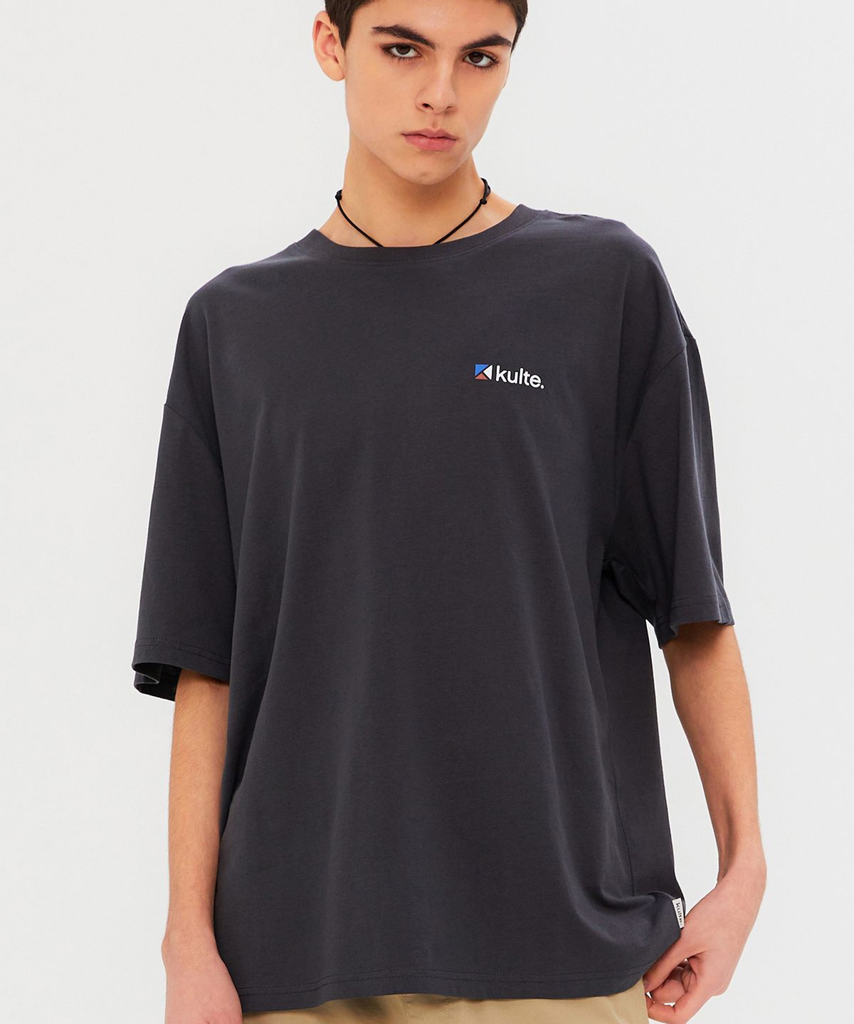 쿨트(KULTE) GRADATION ICON T-SHIRT GREY