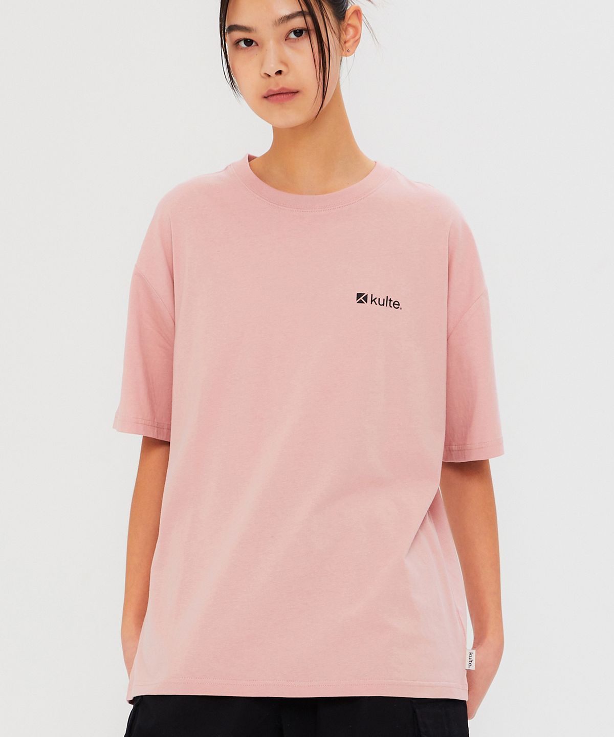 쿨트(KULTE) GRADATION ICON T-SHIRT PINK