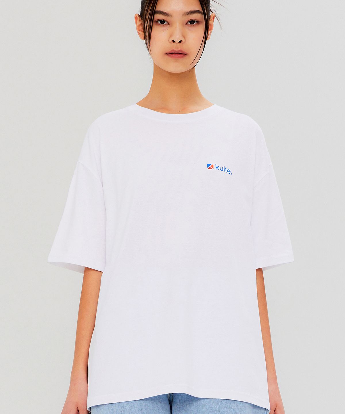쿨트(KULTE) GRADATION ICON T-SHIRT WHITE