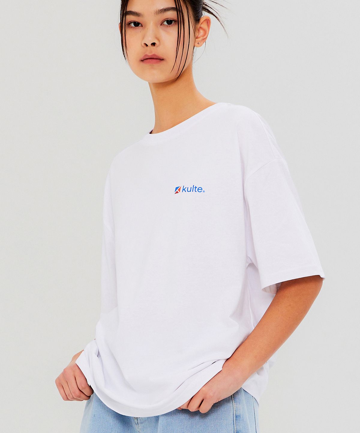 쿨트(KULTE) GRADATION ICON T-SHIRT WHITE