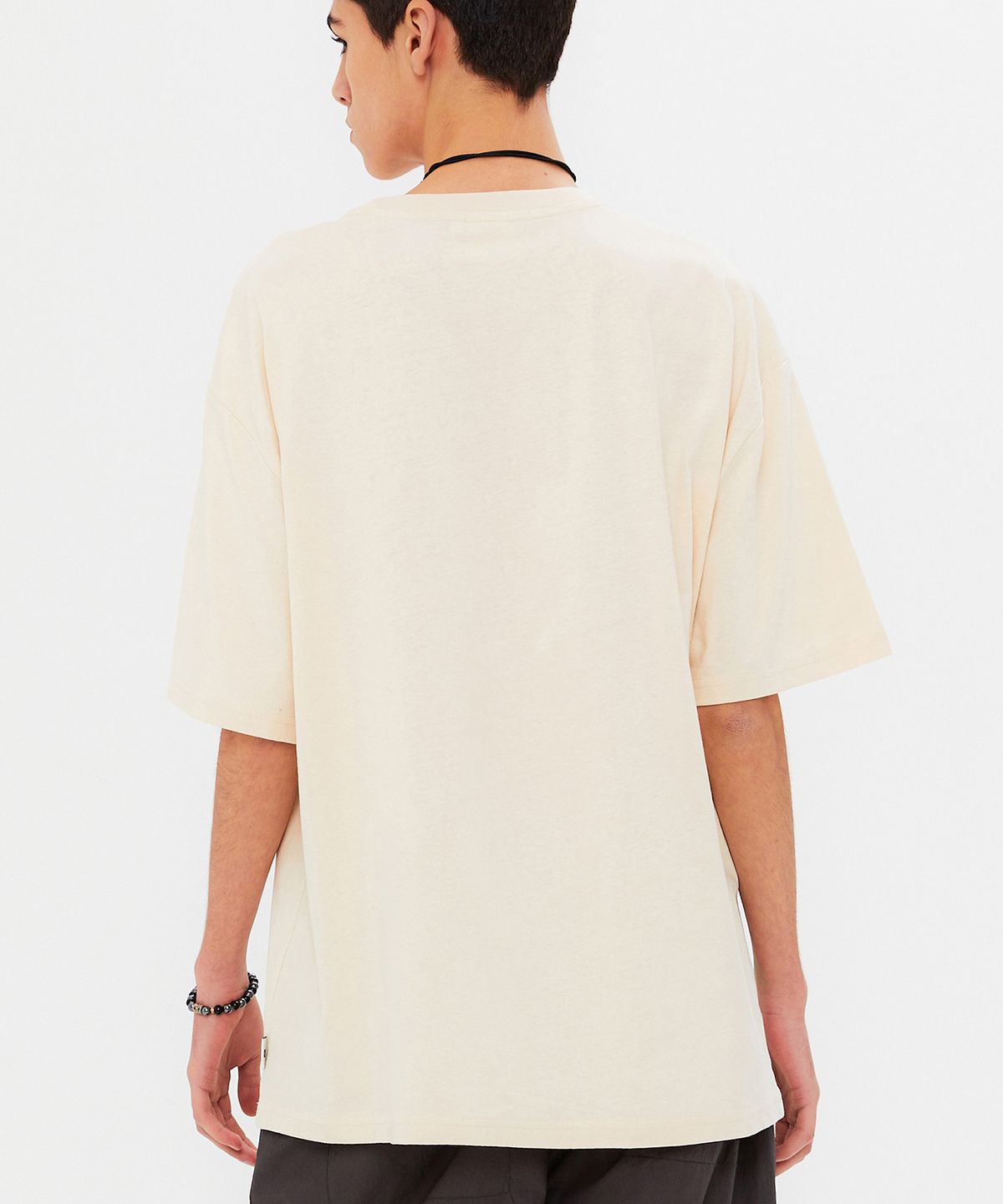 쿨트(KULTE) DOUBLE ARCH T-SHIRT IVORY